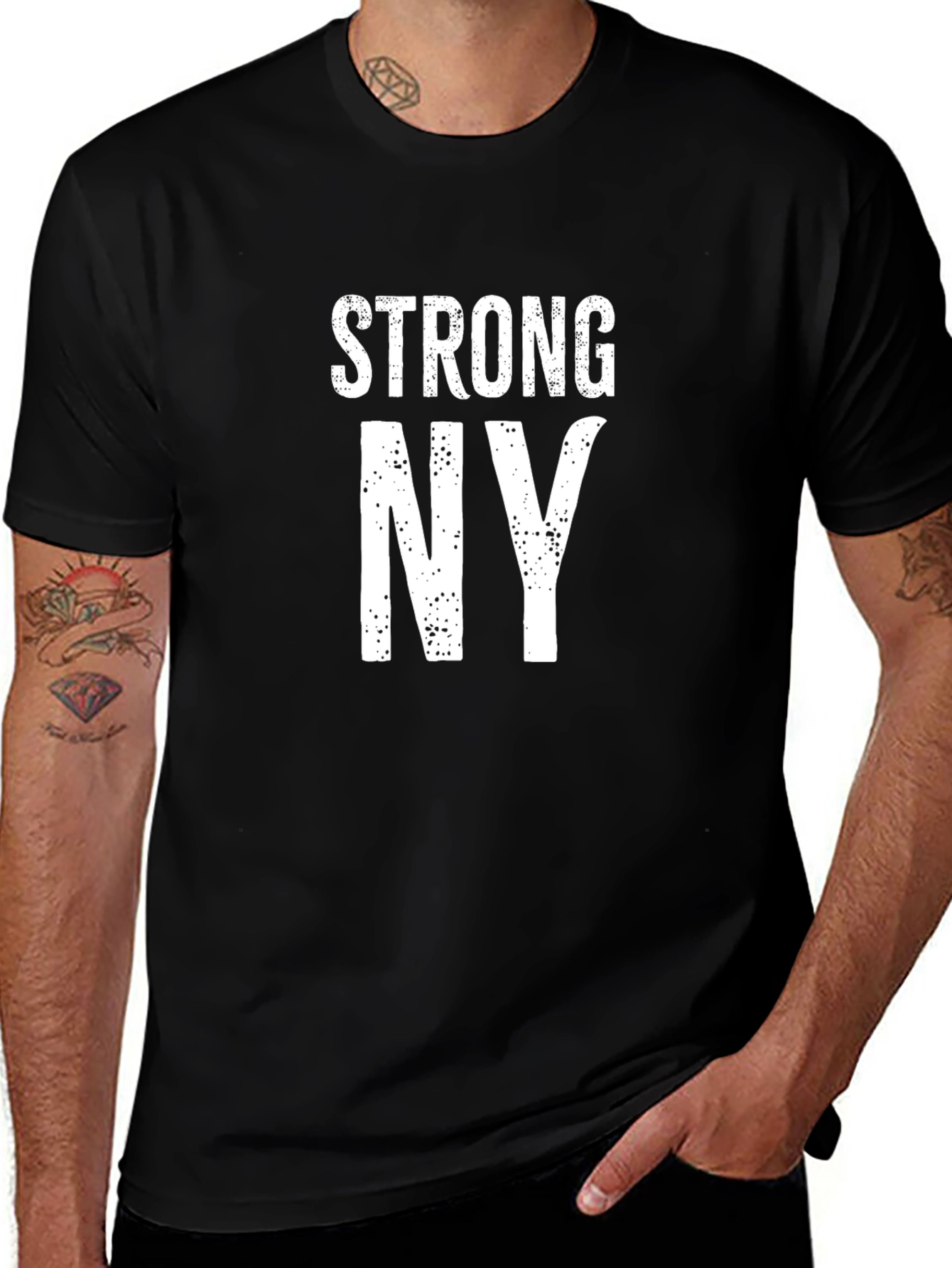 Strong NY Graphic Tee - Comfort & Style