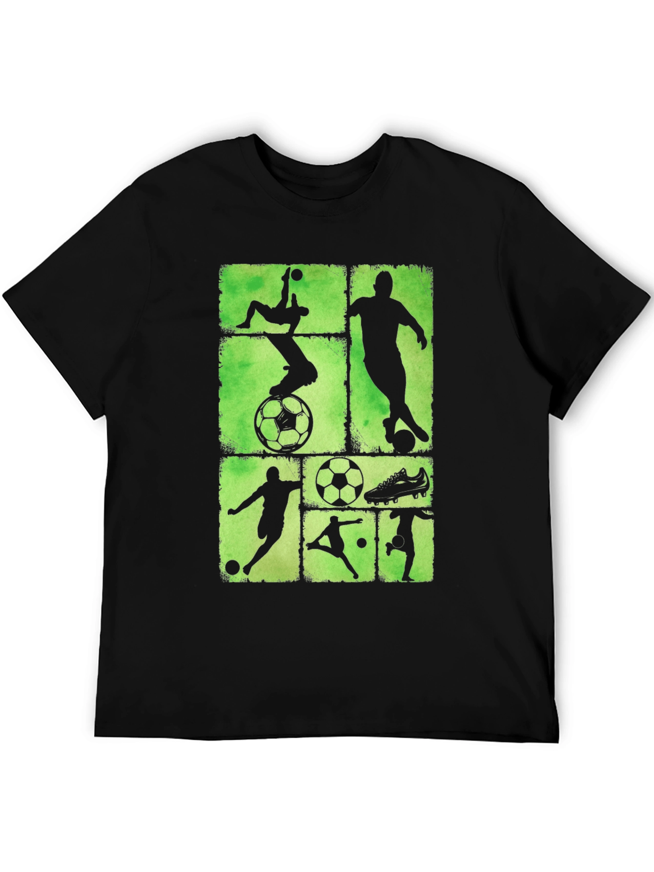 Soccer Silhouette Graphic Tee