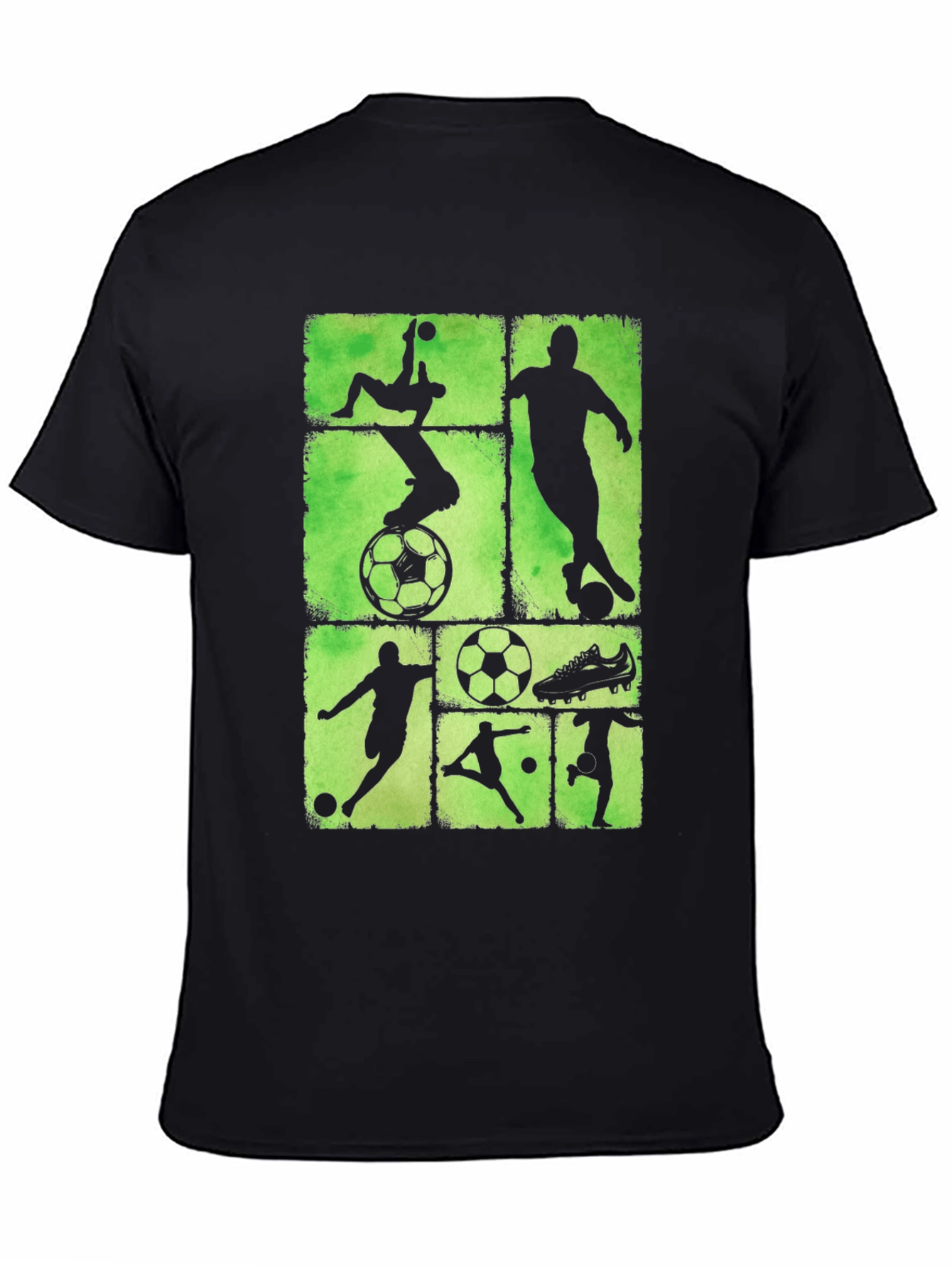 Soccer Silhouette Graphic Tee