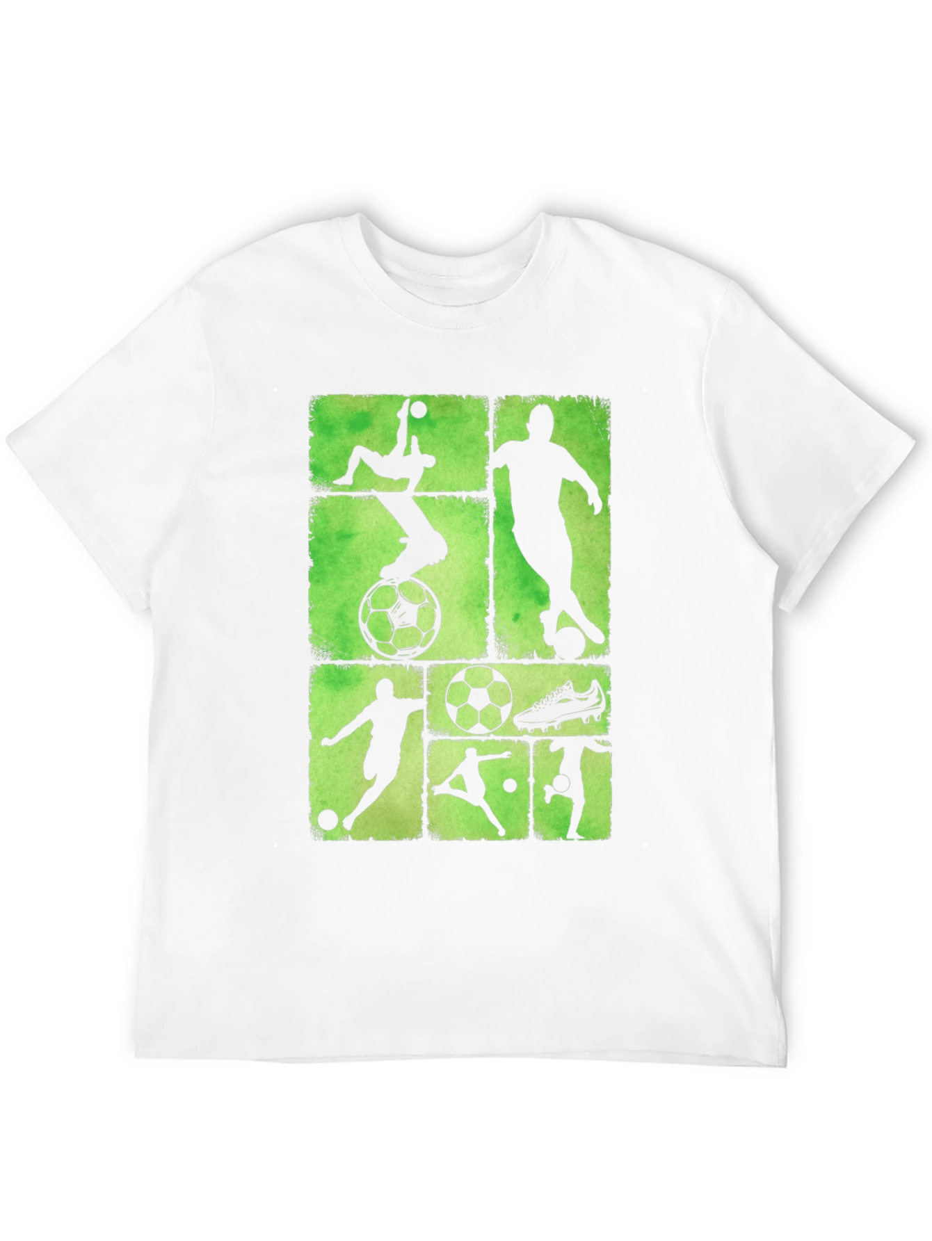 Soccer Silhouette Graphic Tee