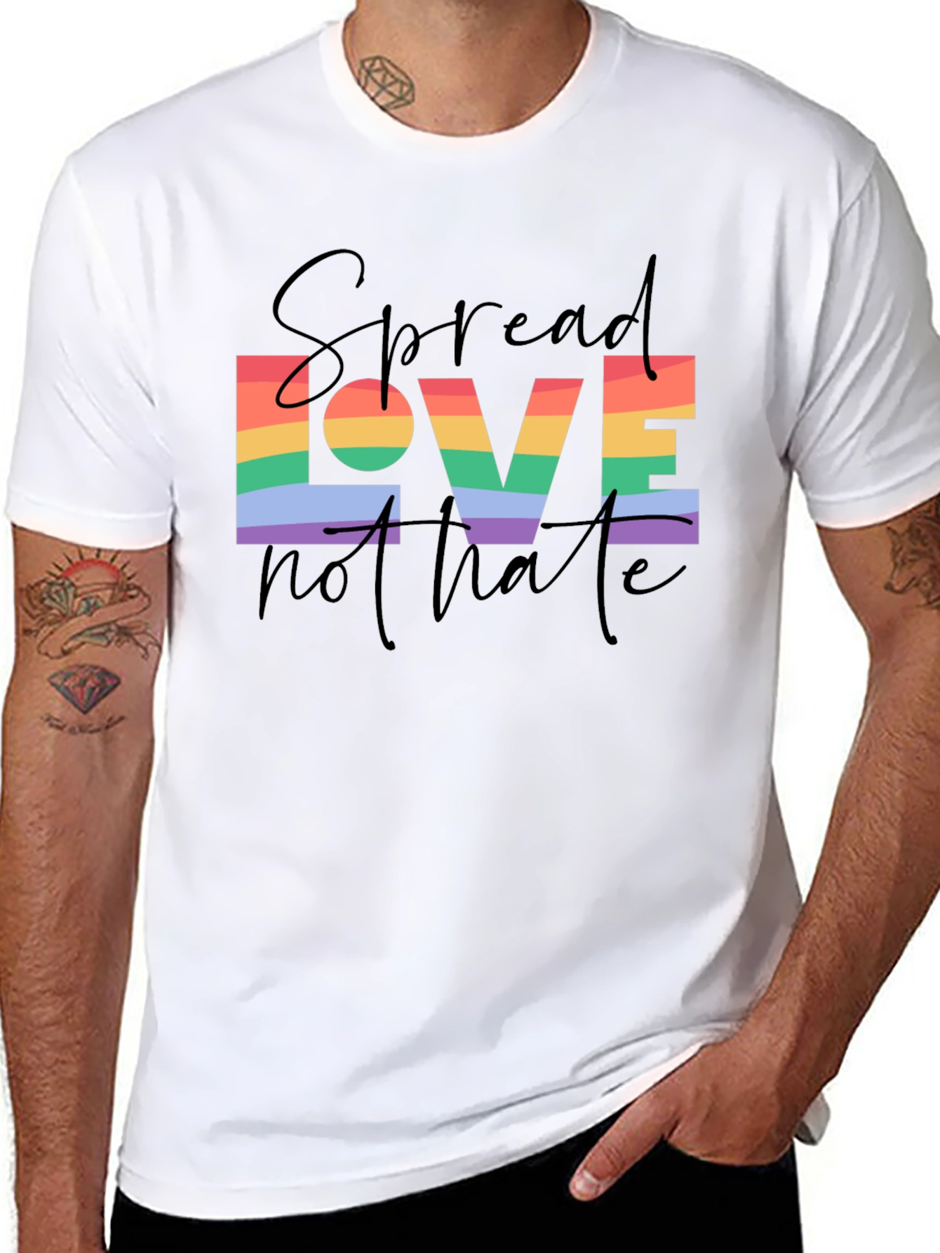 Spread Love Not Hate T-Shirt