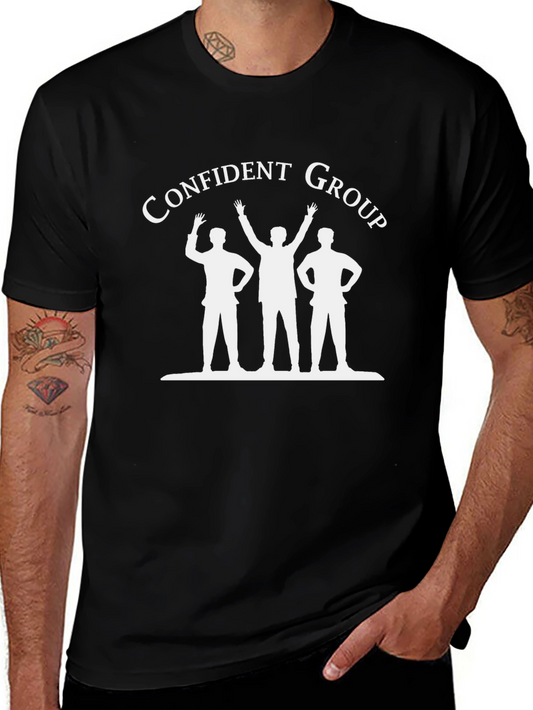 Confident Group Graphic Tee - Black