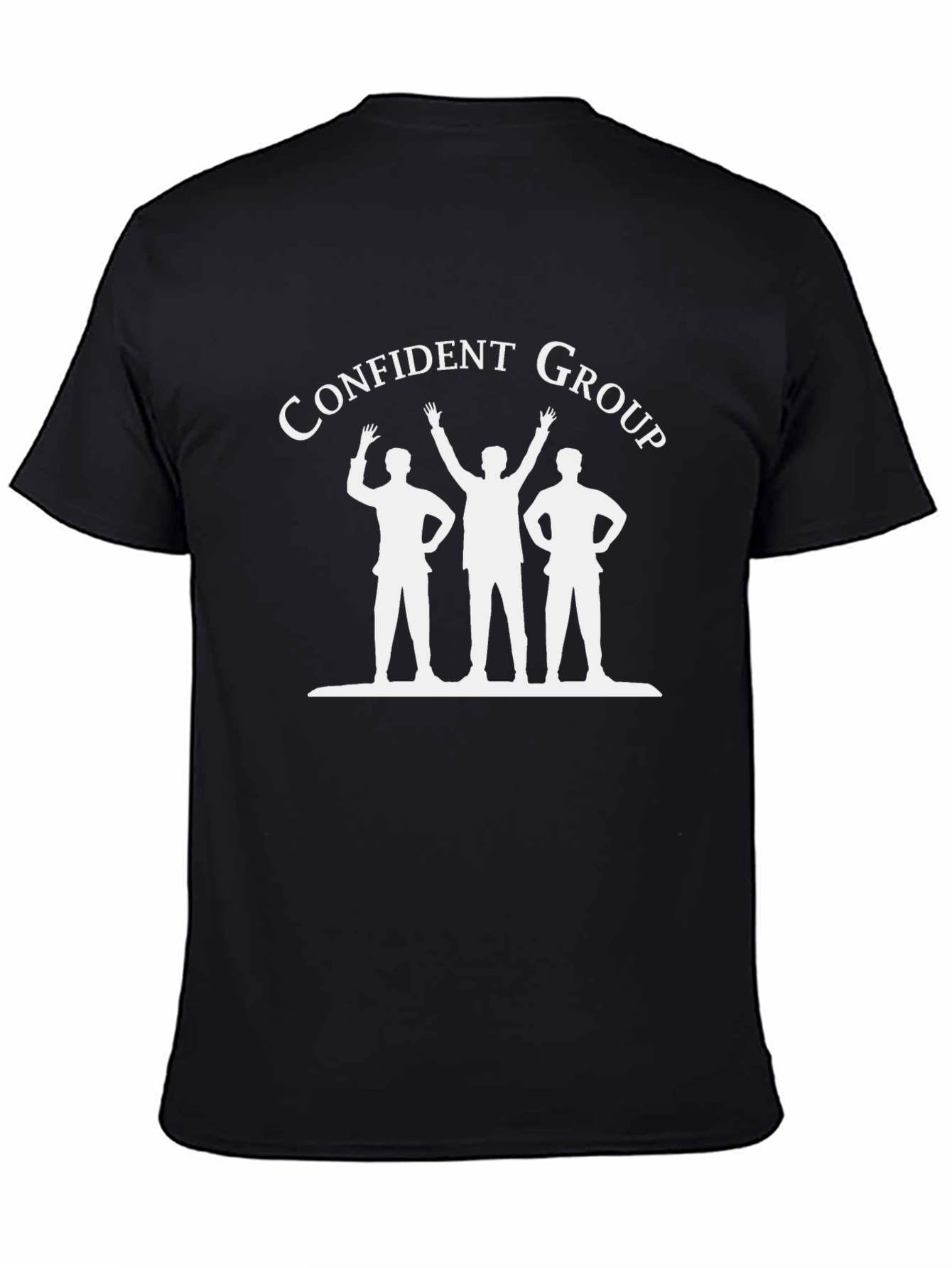 Confident Group Graphic Tee - Black