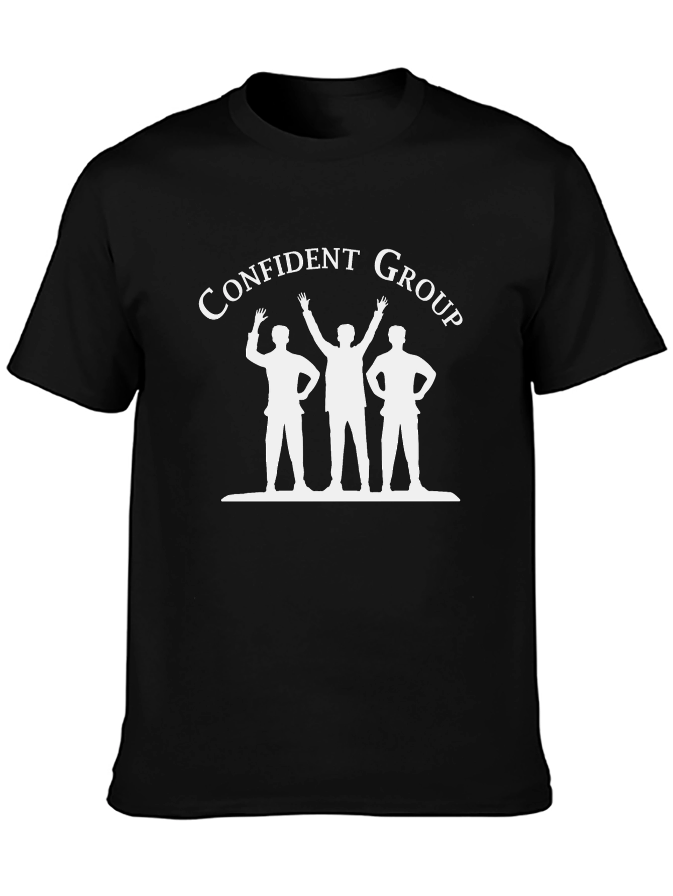 Confident Group Graphic Tee - Black