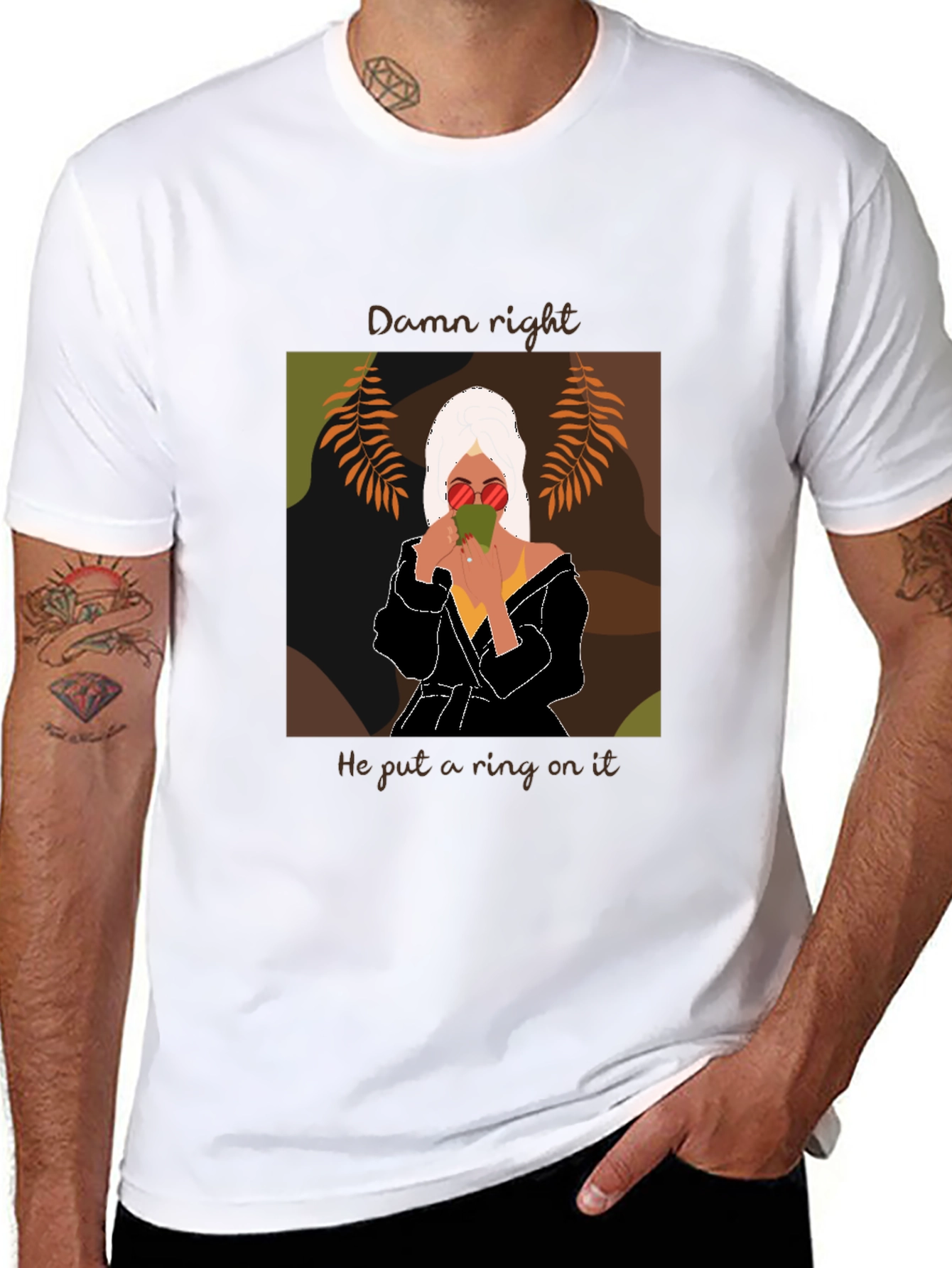 Damn Right Ring T-Shirt