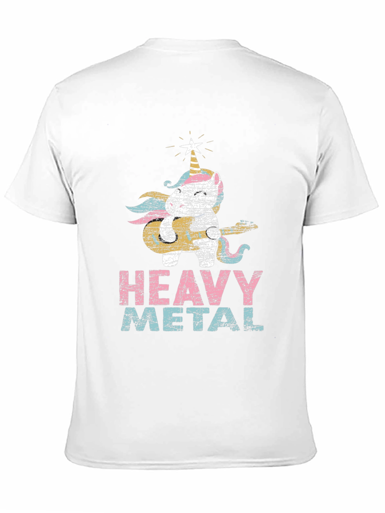 Unicorn Heavy Metal Graphic Tee