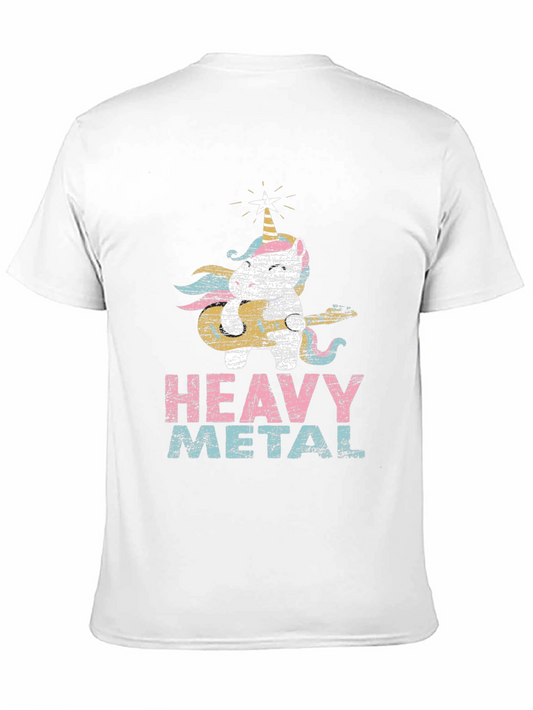 Unicorn Heavy Metal Graphic Tee