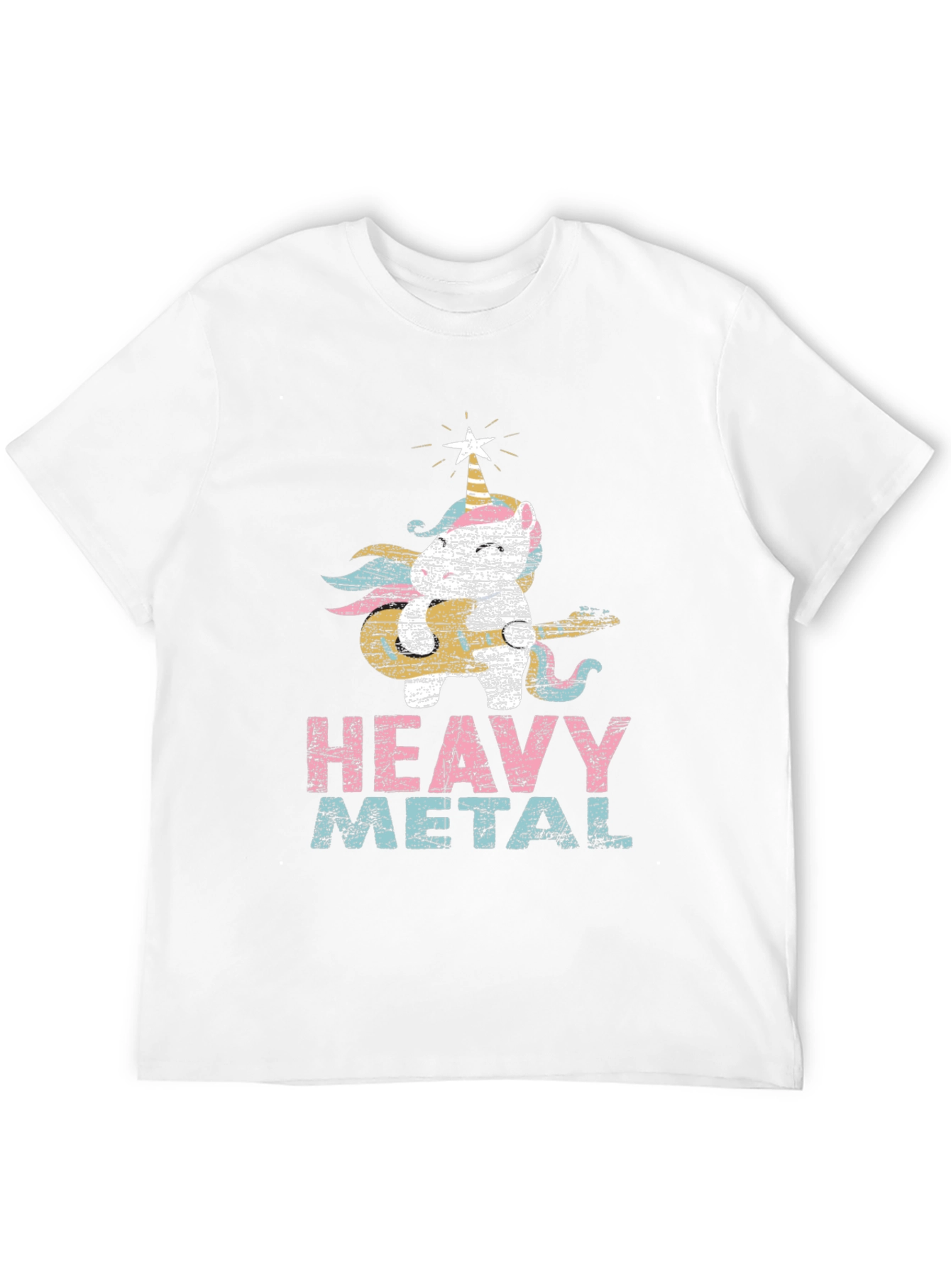 Unicorn Heavy Metal Graphic Tee