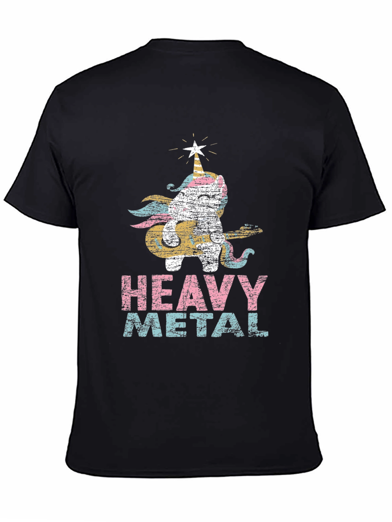 Unicorn Heavy Metal Graphic Tee