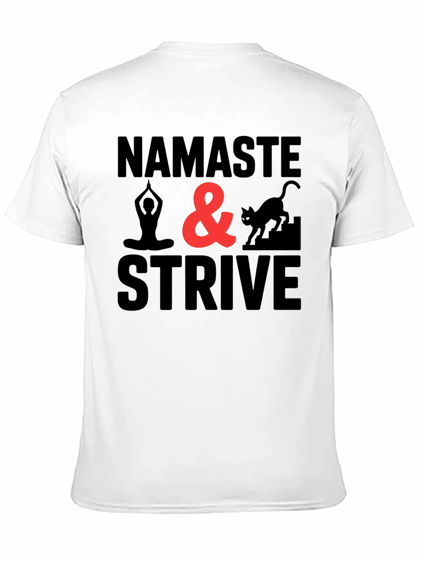 Namaste & Strive Graphic Tee