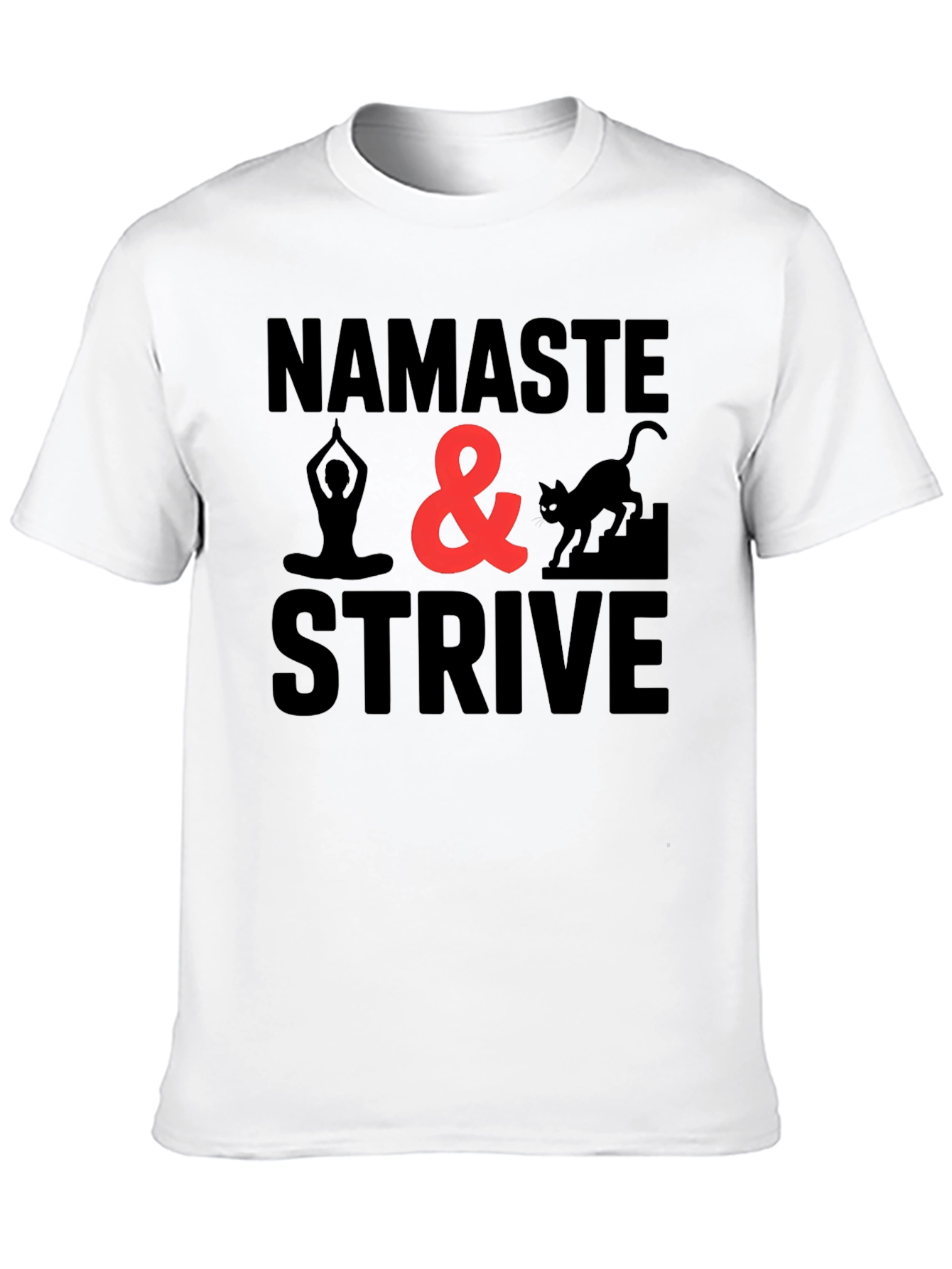 Namaste & Strive Graphic Tee
