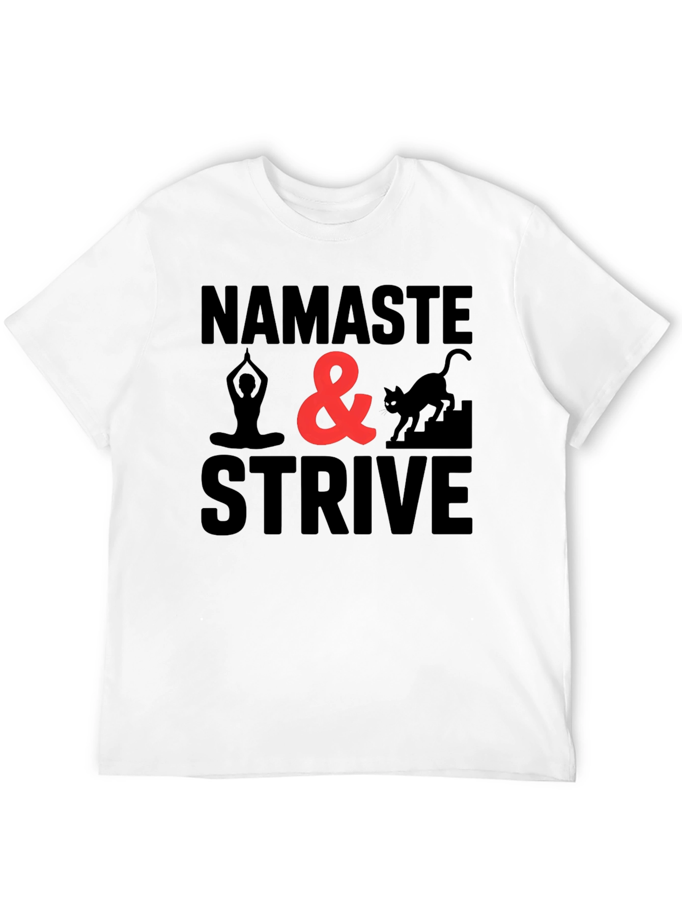Namaste & Strive Graphic Tee