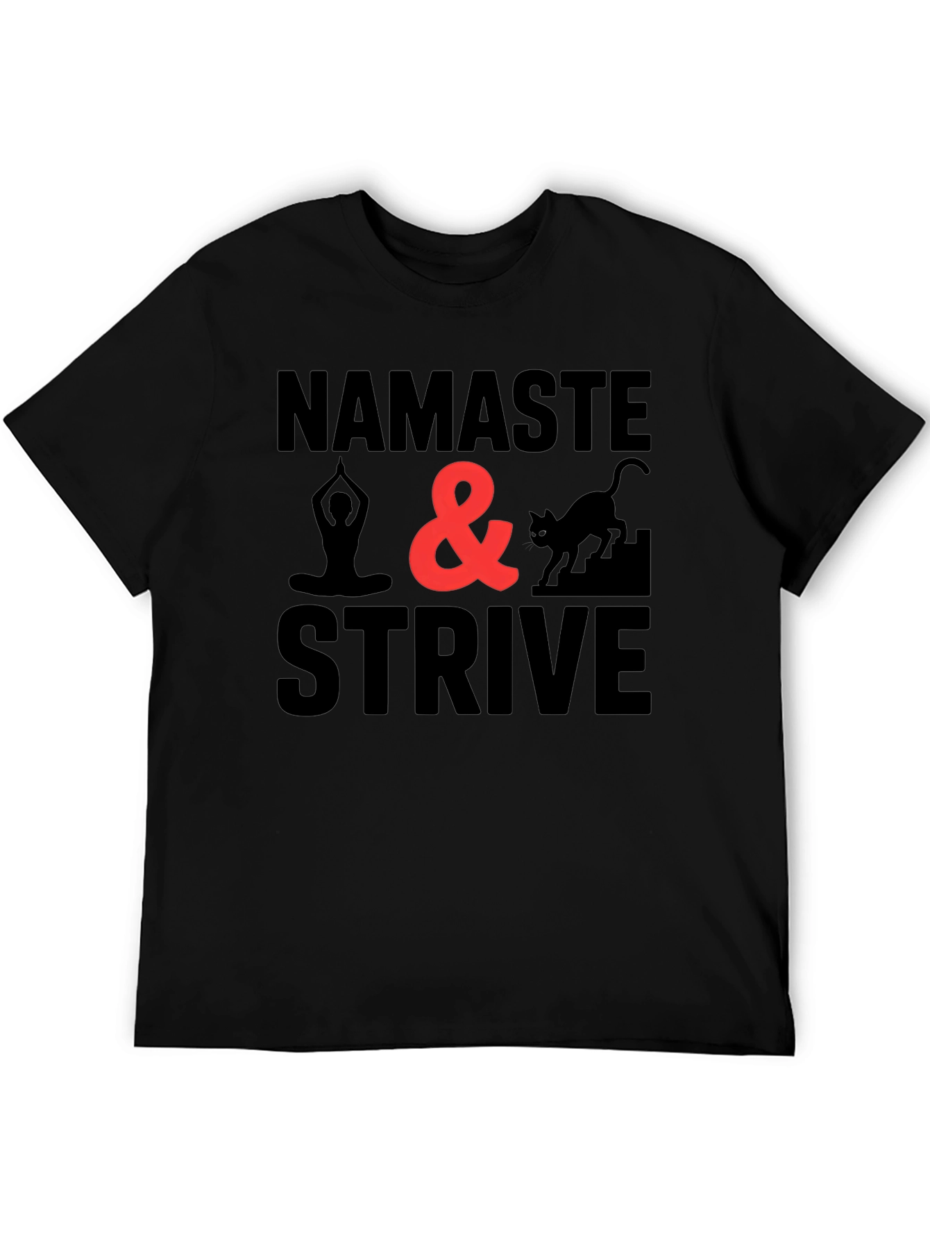 Namaste & Strive Graphic Tee
