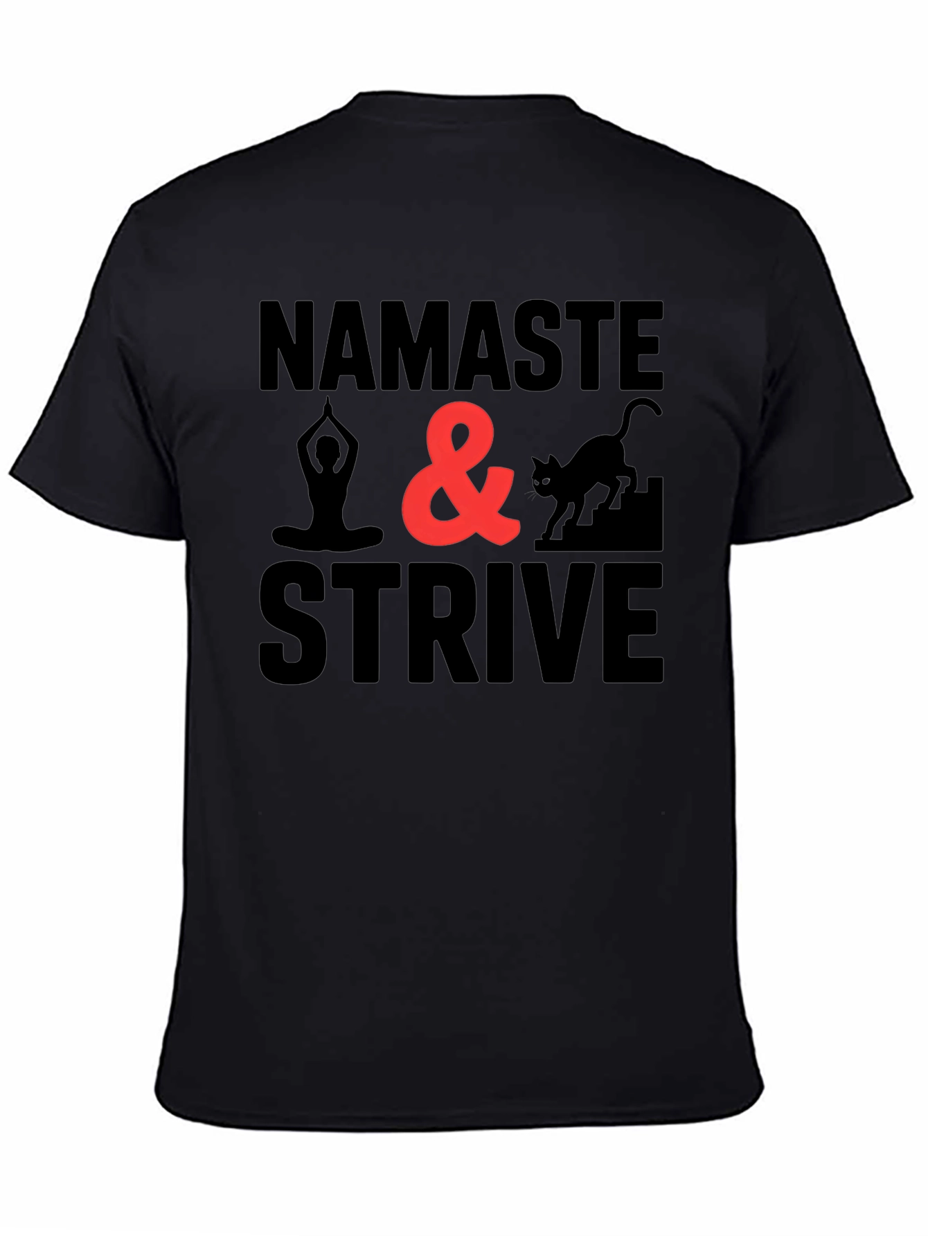 Namaste & Strive Graphic Tee