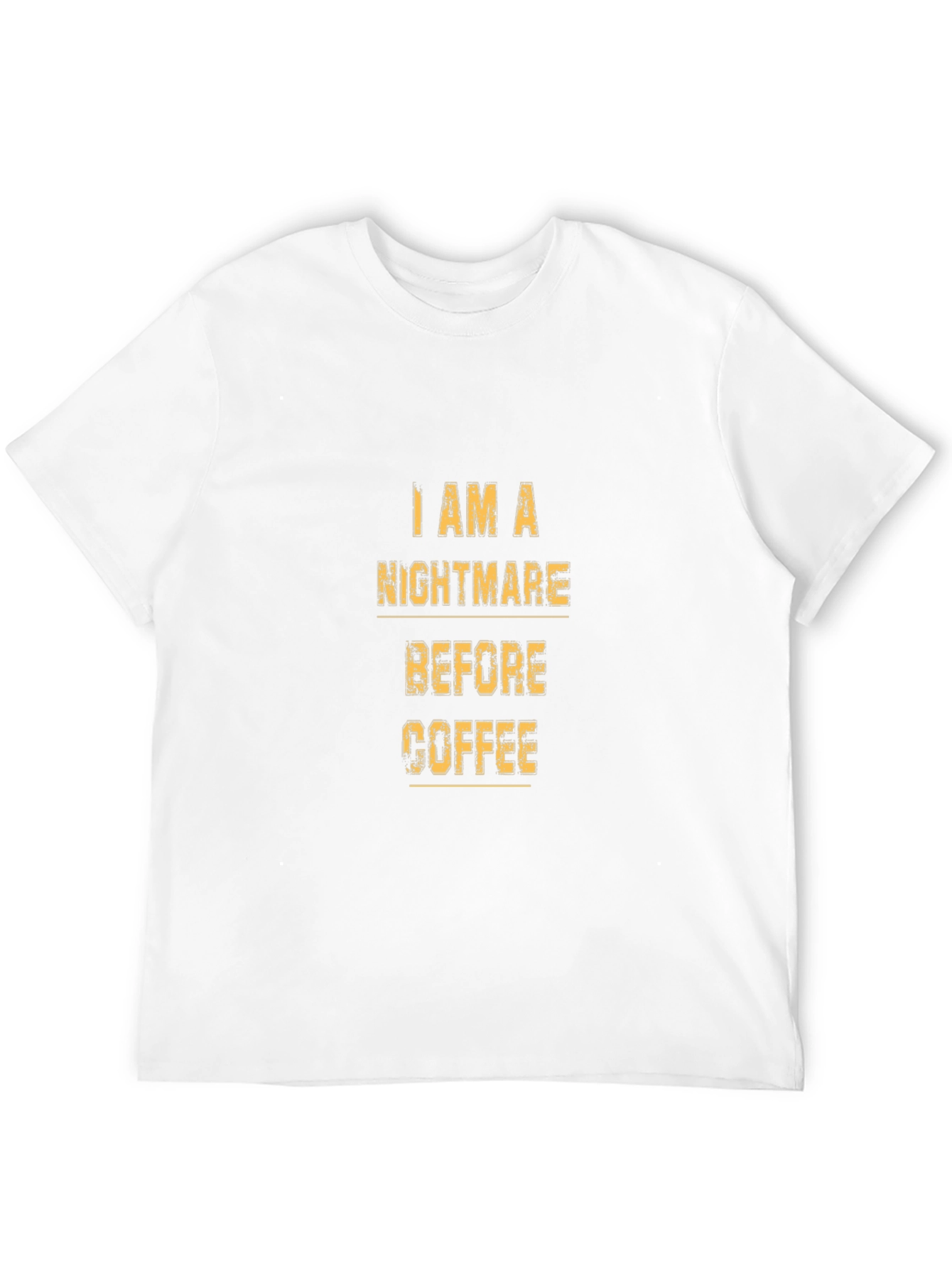 Nightmare Before Coffee Black T-Shirt