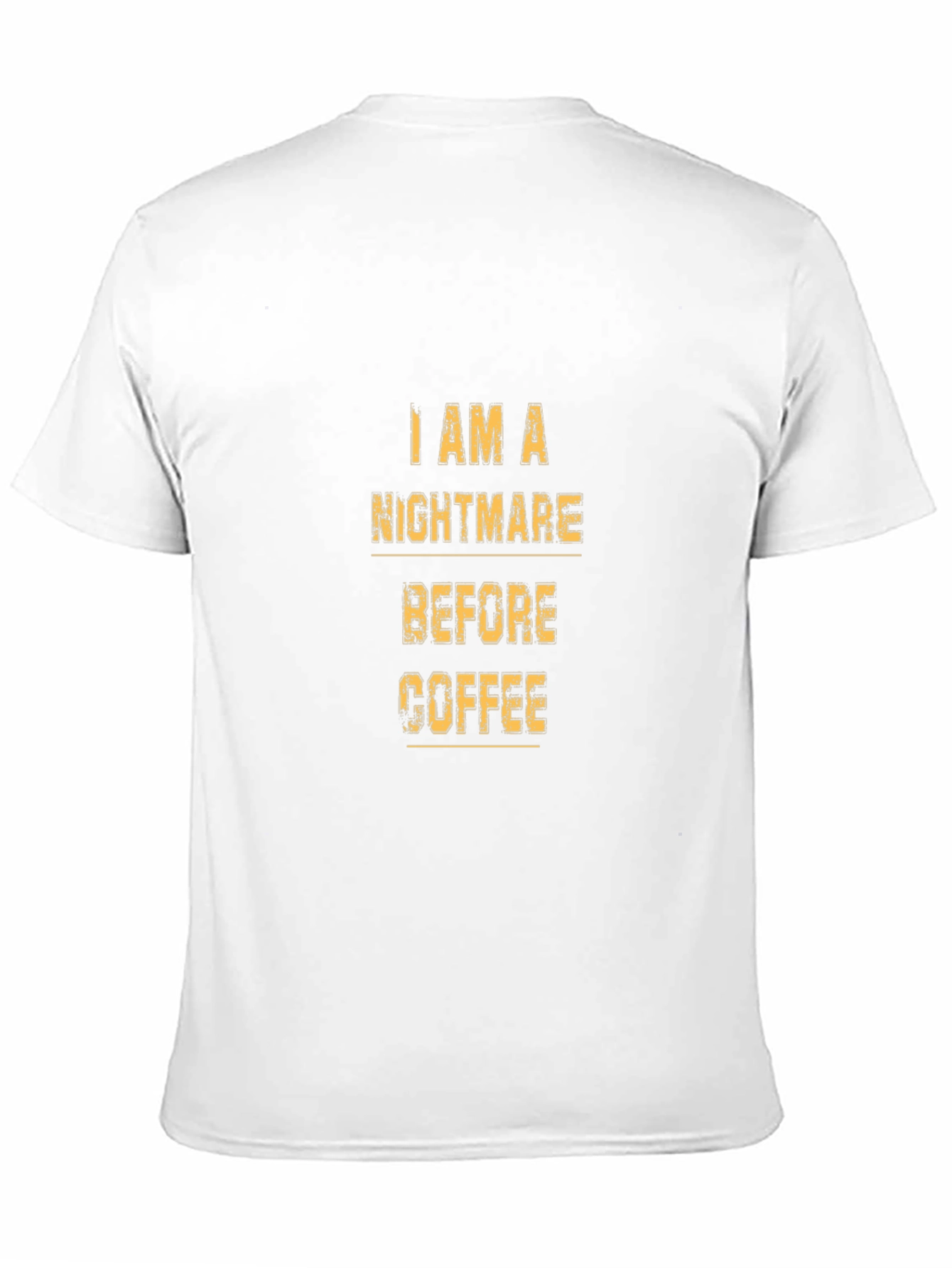 Nightmare Before Coffee Black T-Shirt