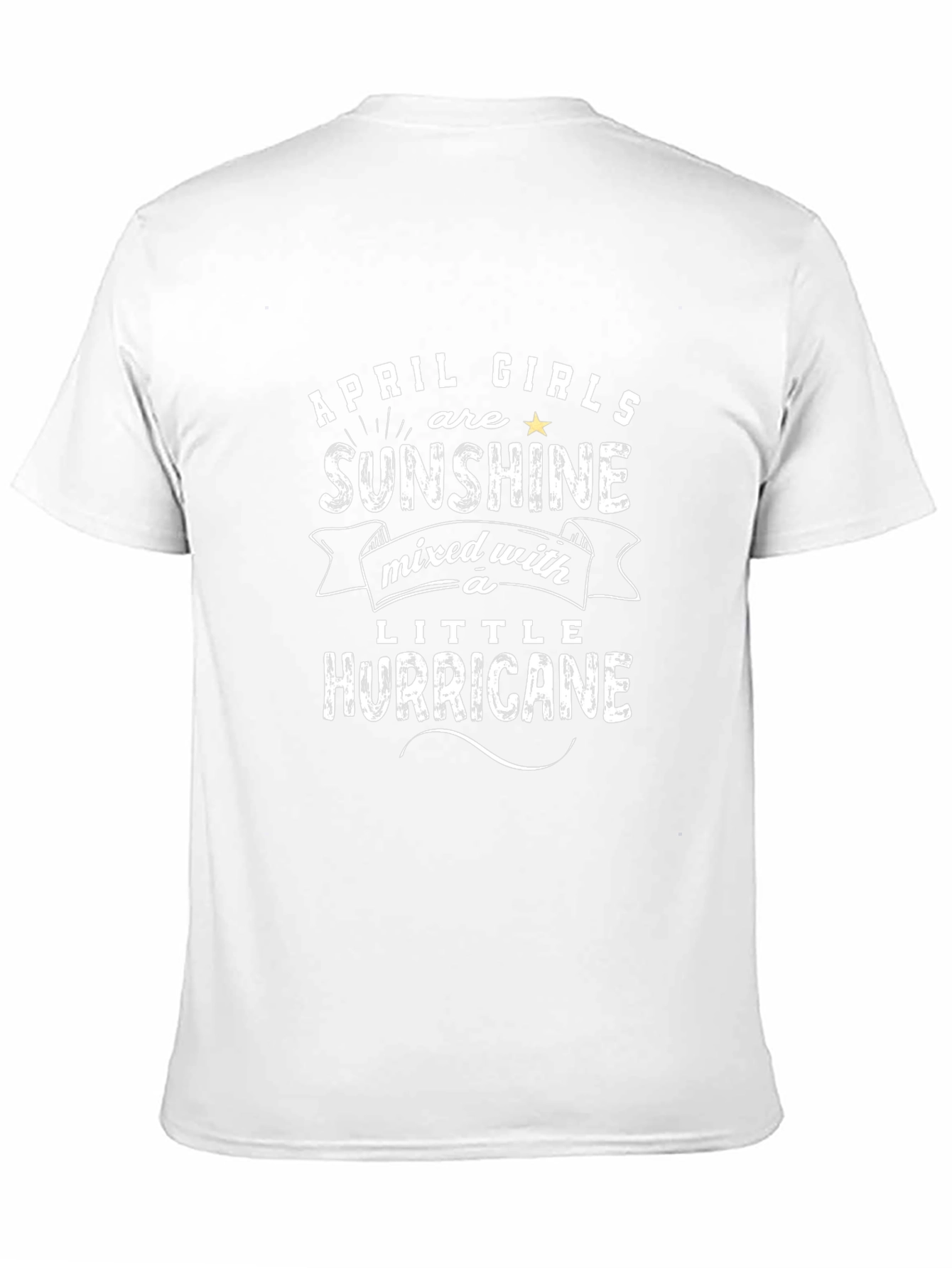 April Girls Sunshine Hurricane Graphic T-Shirt