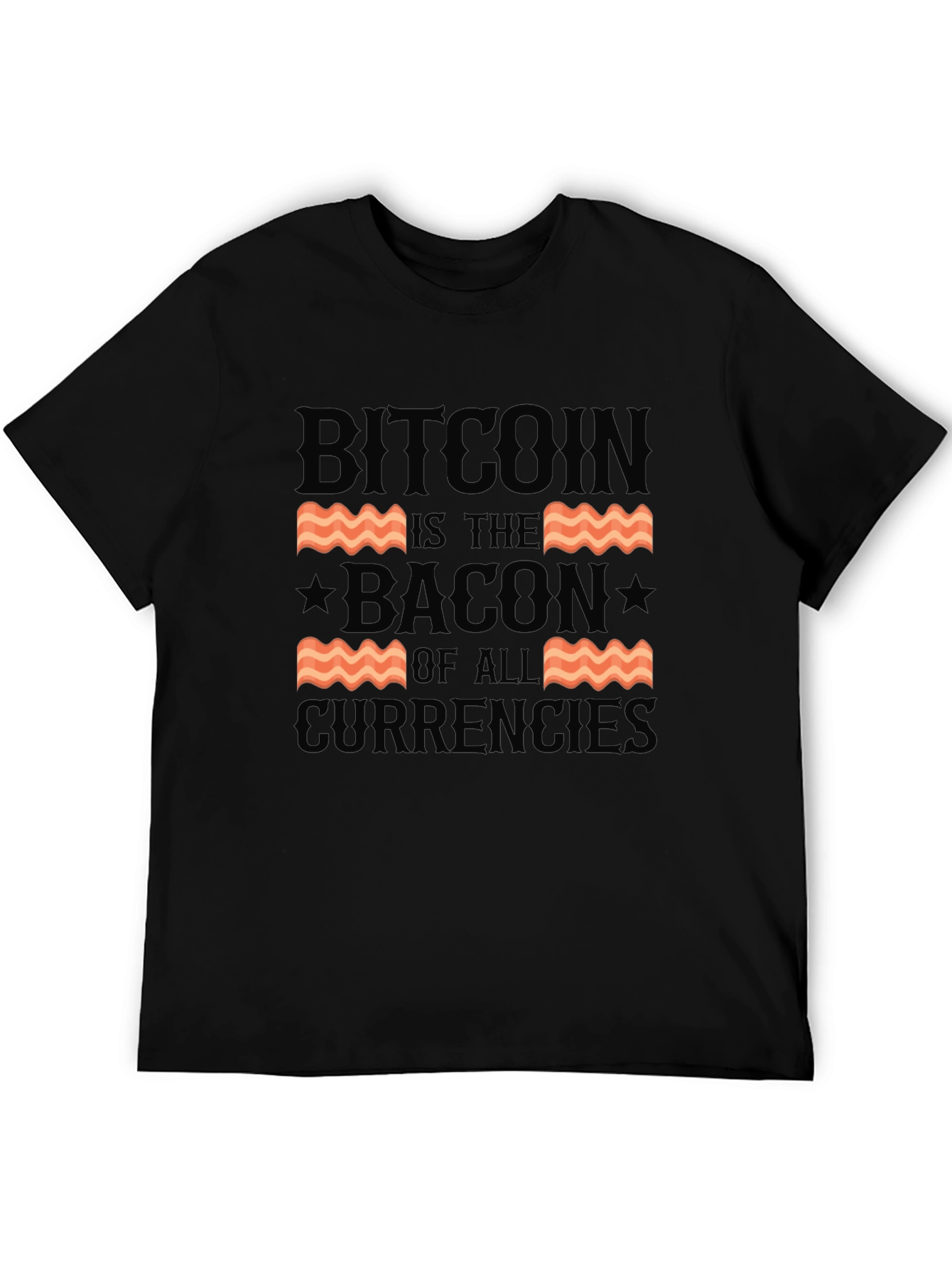 Bitcoin Bacon of All Currencies T-Shirt