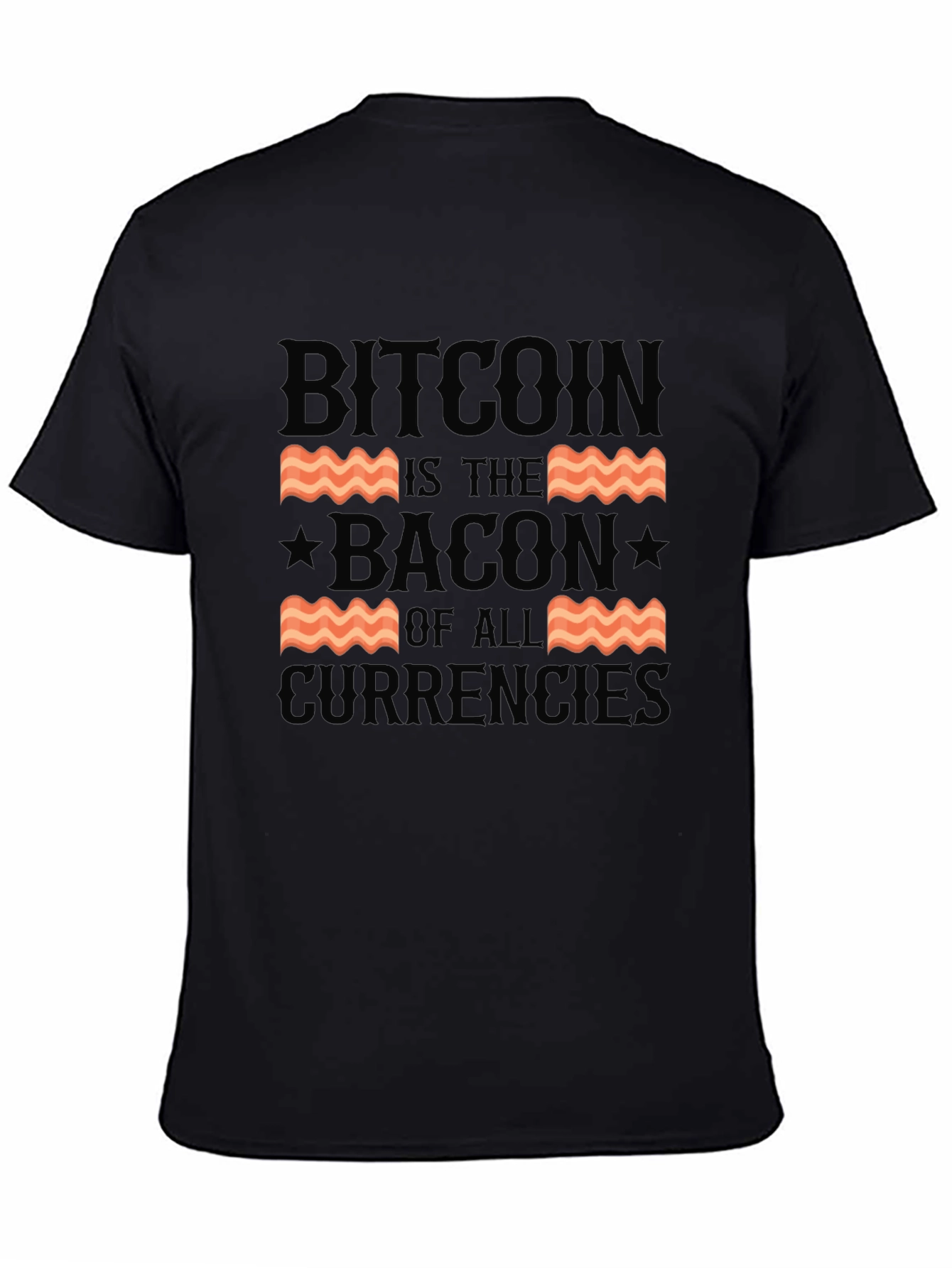 Bitcoin Bacon of All Currencies T-Shirt