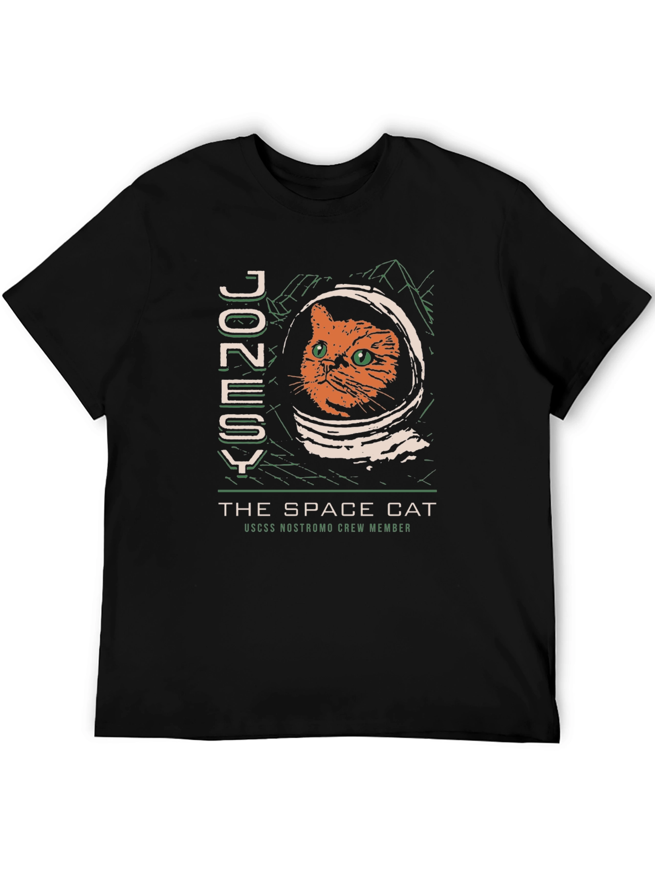 Space Cat Graphic T-Shirt - Nostromo Crew