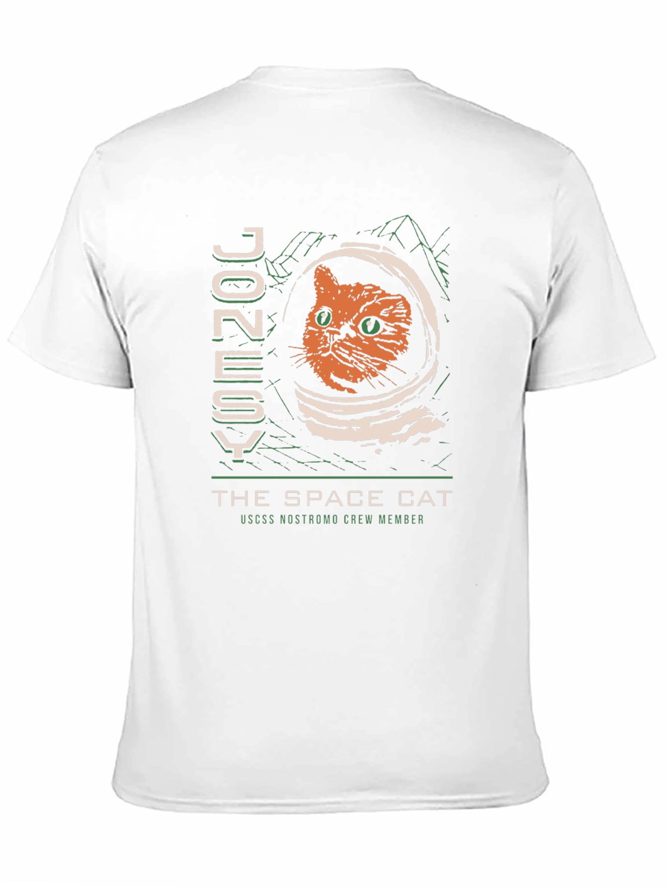 Space Cat Graphic T-Shirt - Nostromo Crew