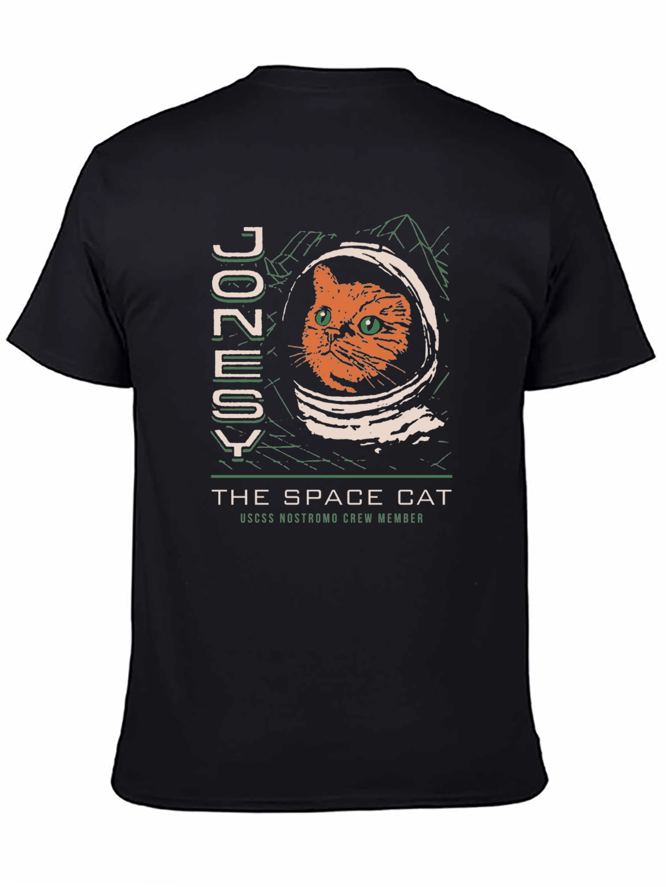 Space Cat Graphic T-Shirt - Nostromo Crew