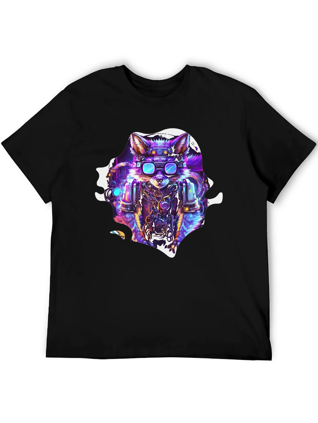Cyberpunk Fox T-Shirt