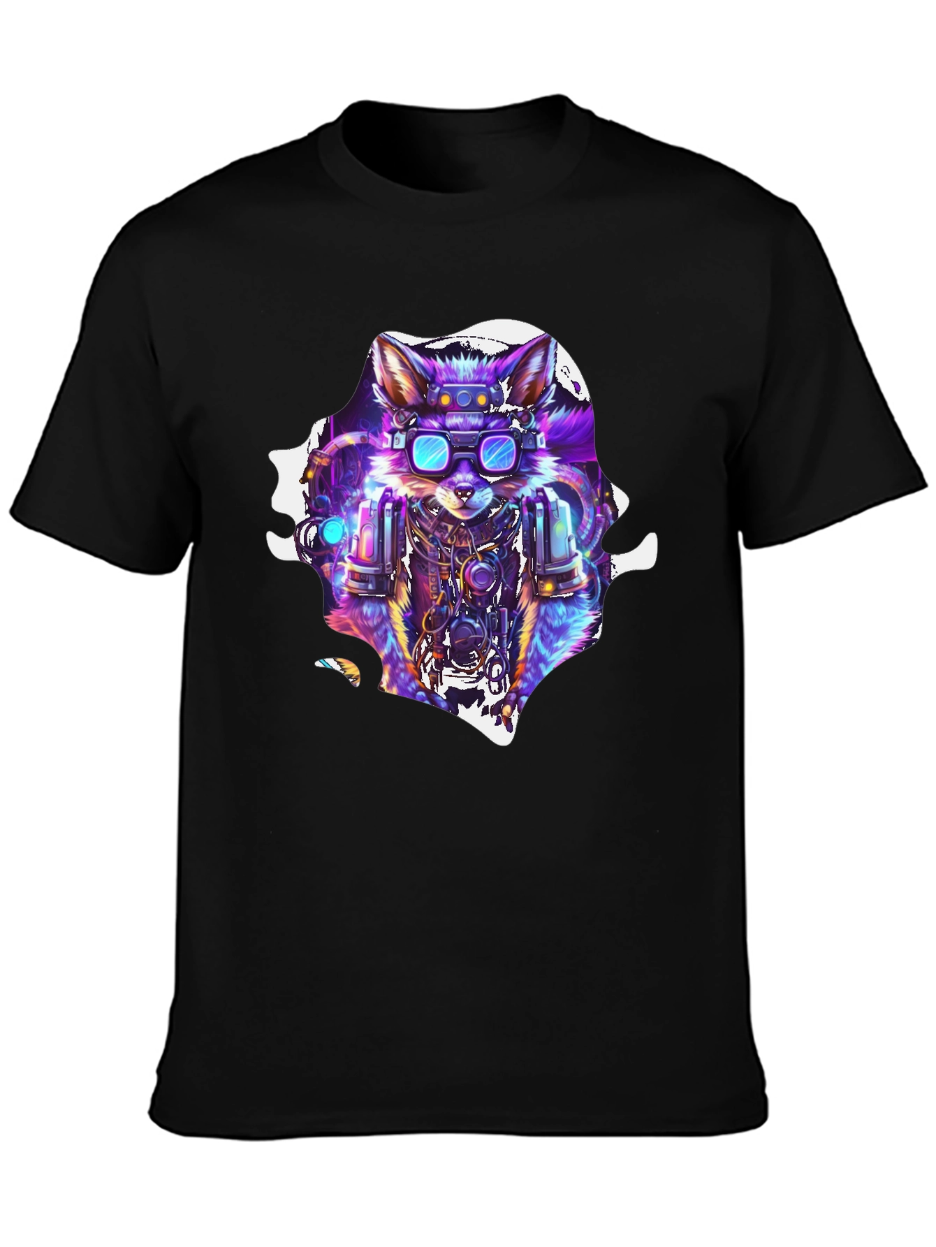 Cyberpunk Fox T-Shirt