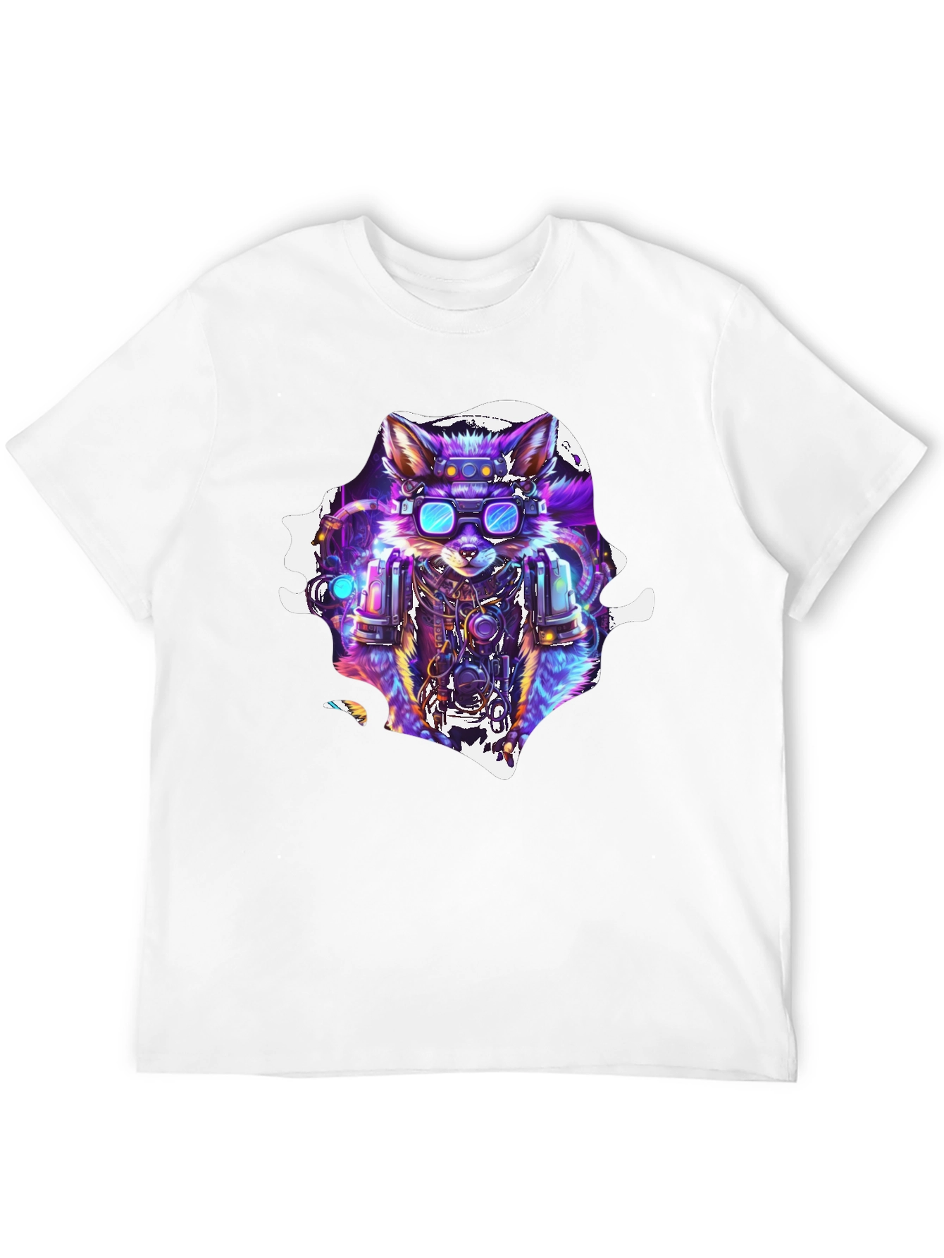 Cyberpunk Fox T-Shirt
