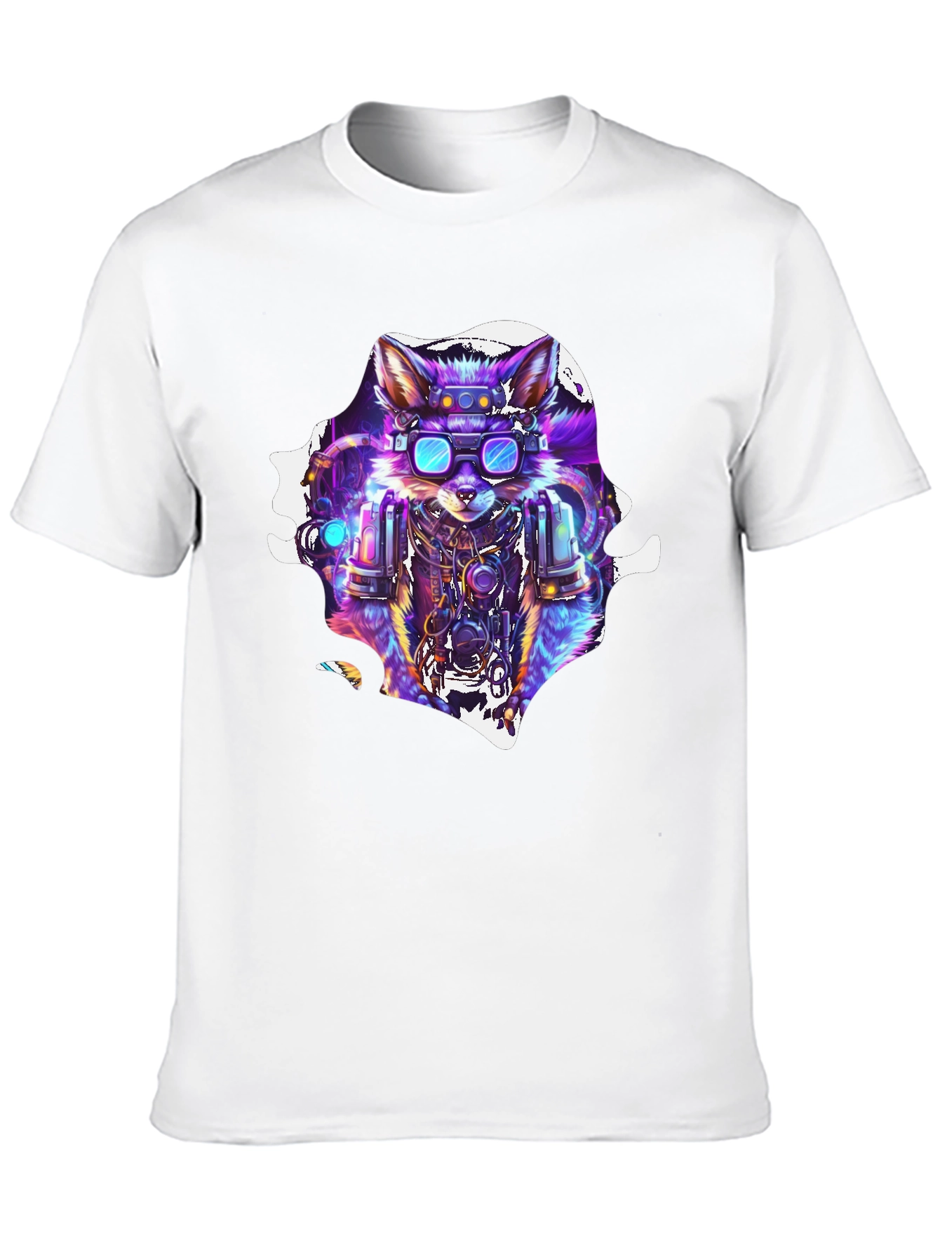 Cyberpunk Fox T-Shirt