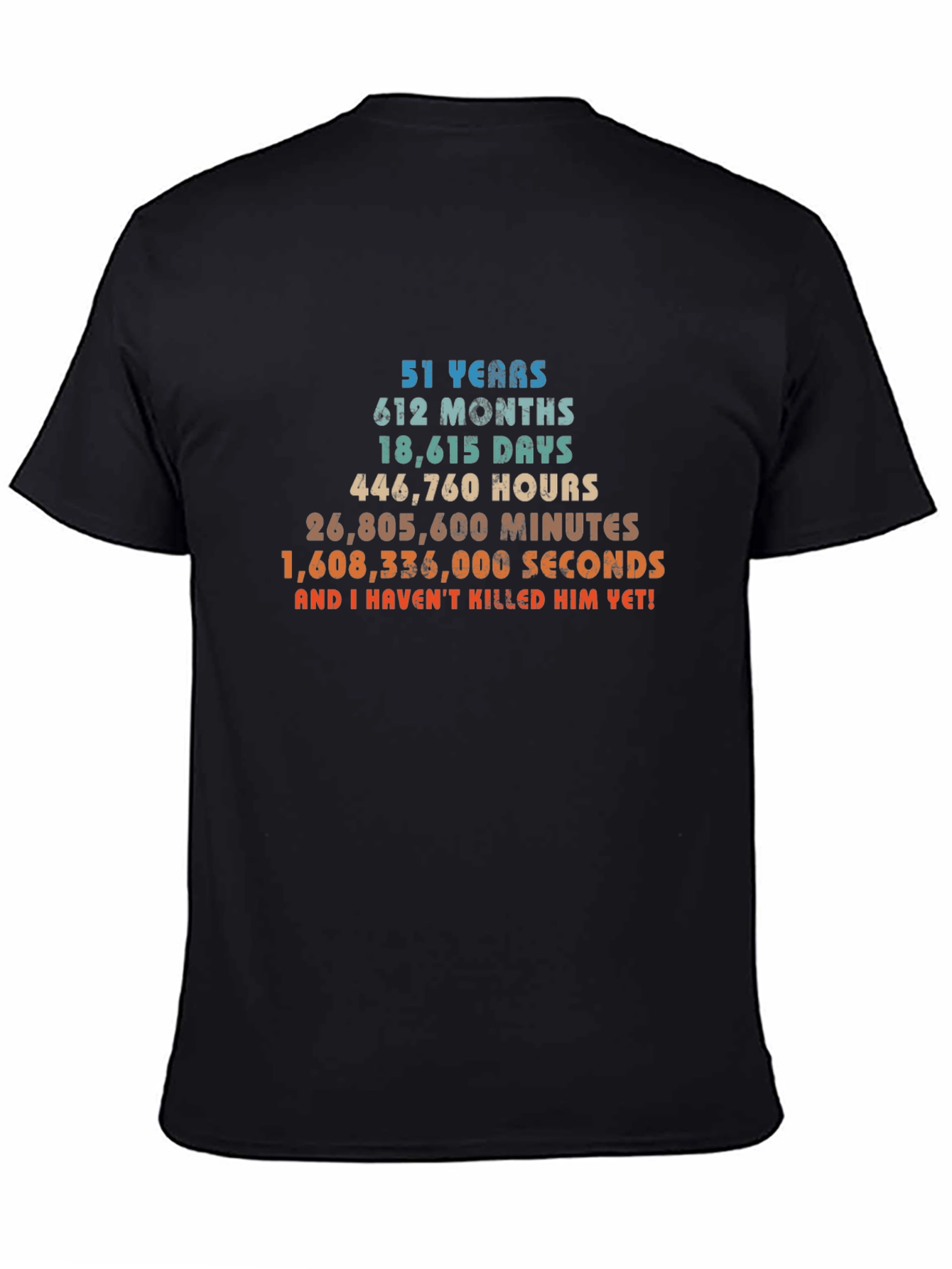 51 Years Celebration Graphic T-Shirt