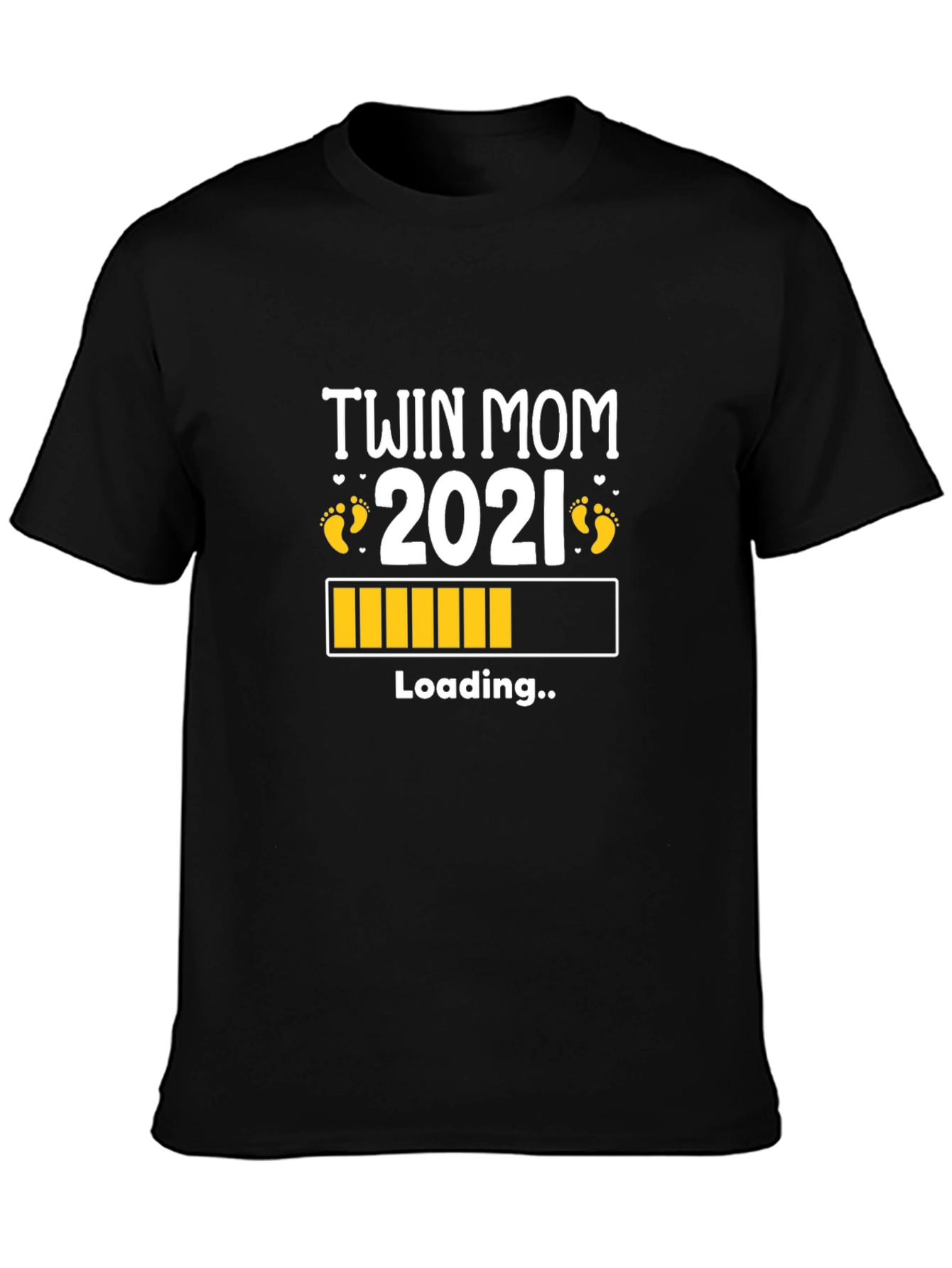 Twin Mom 2021 Loading T-Shirt