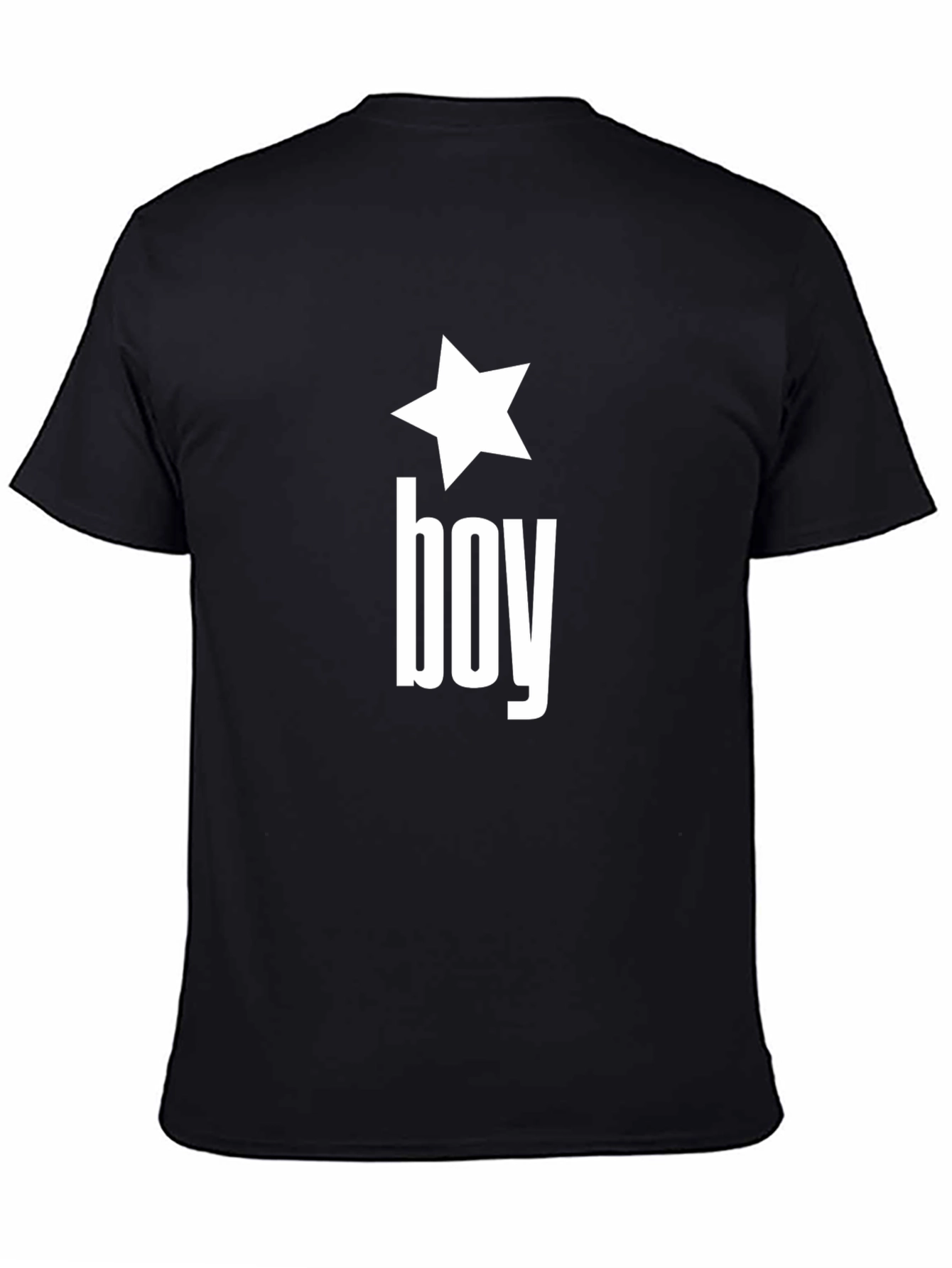 Star Boy Graphic Black T-Shirt - Trendy Casual Wear