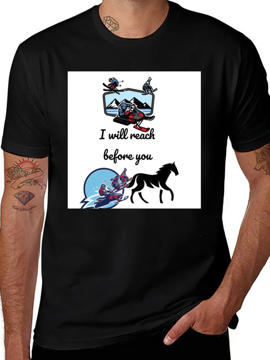 I Will Reach Before You T-Shirt