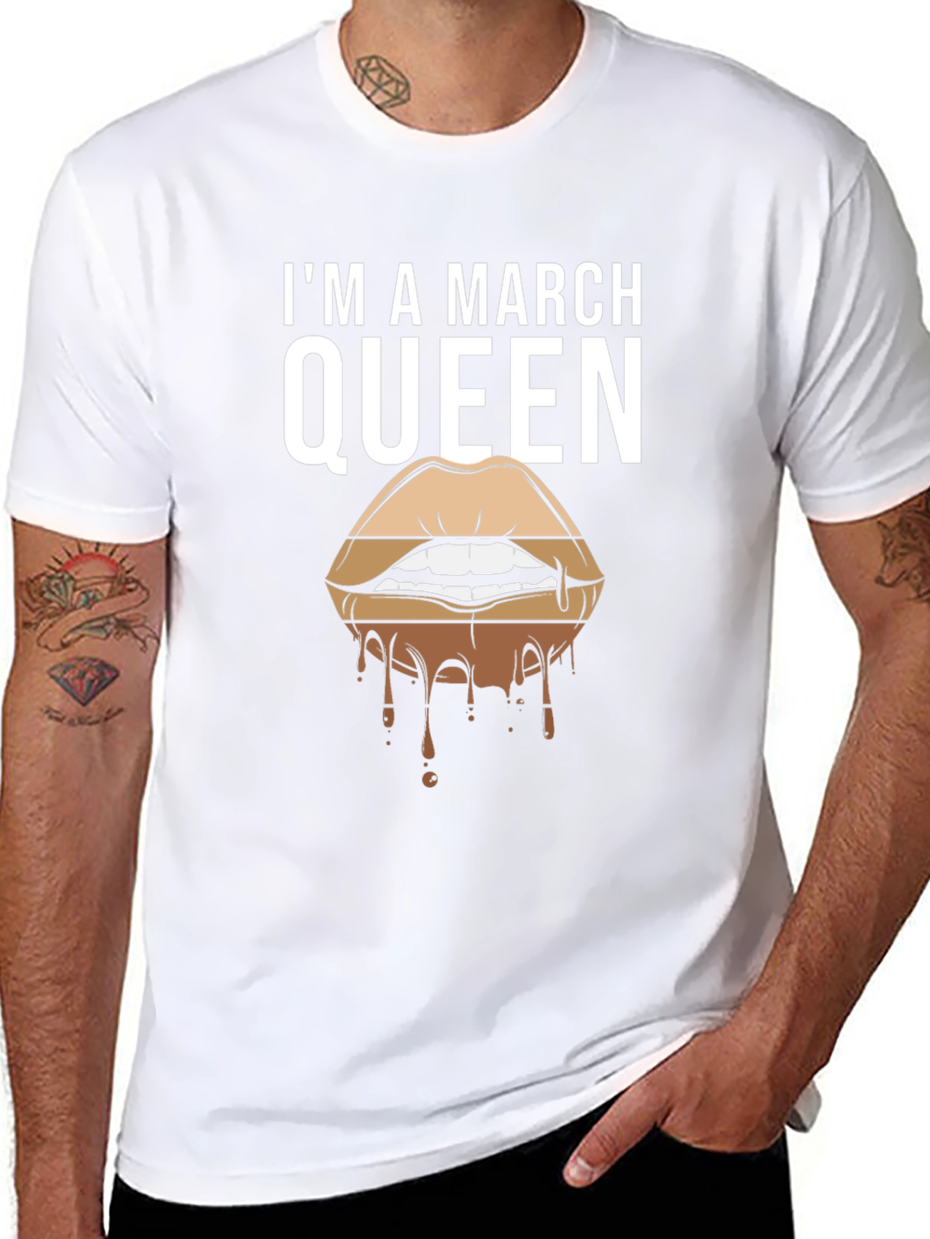 March Queen T-Shirt - Stylish Womens Graphic Tee