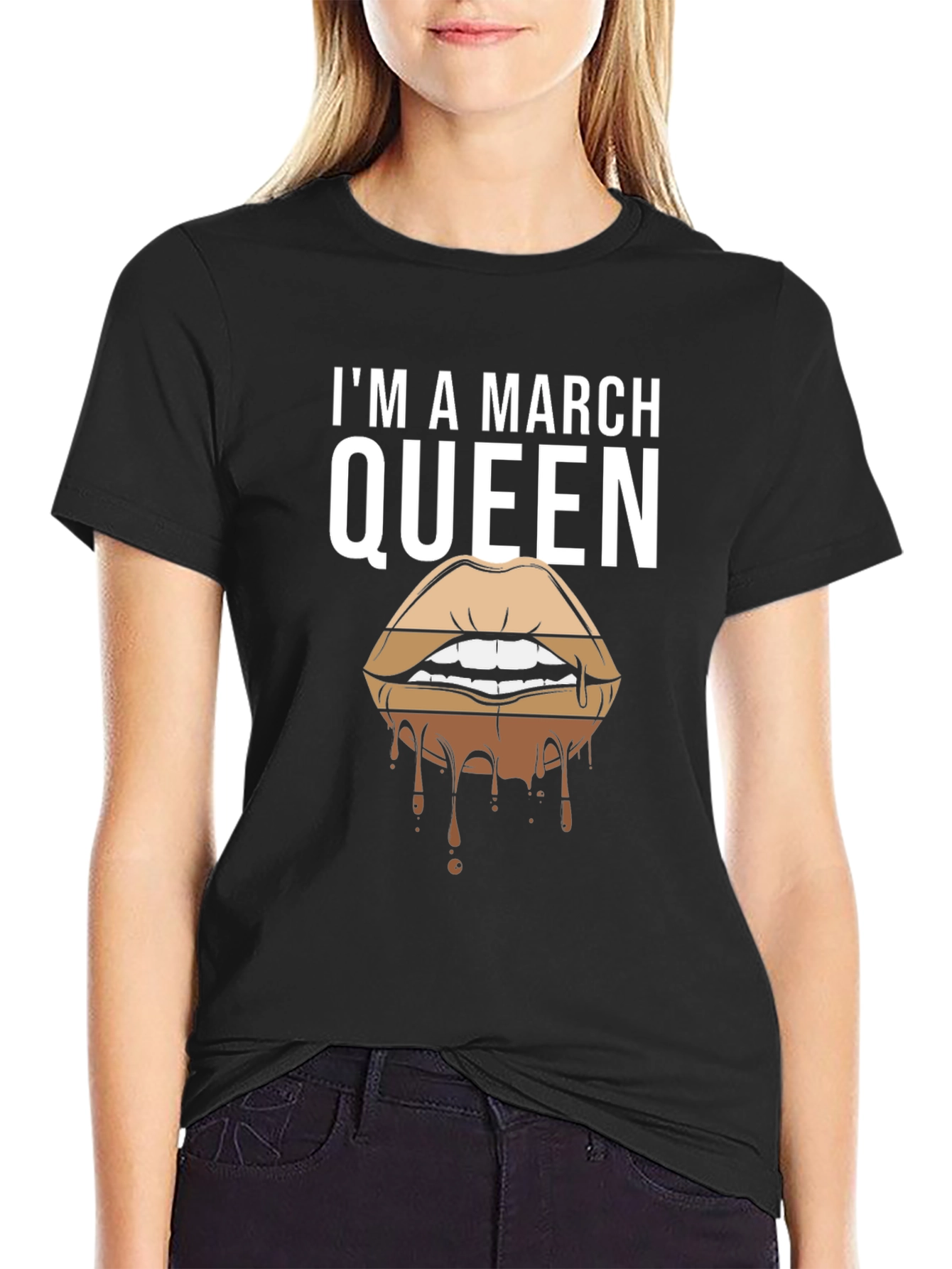 March Queen T-Shirt - Stylish Womens Graphic Tee