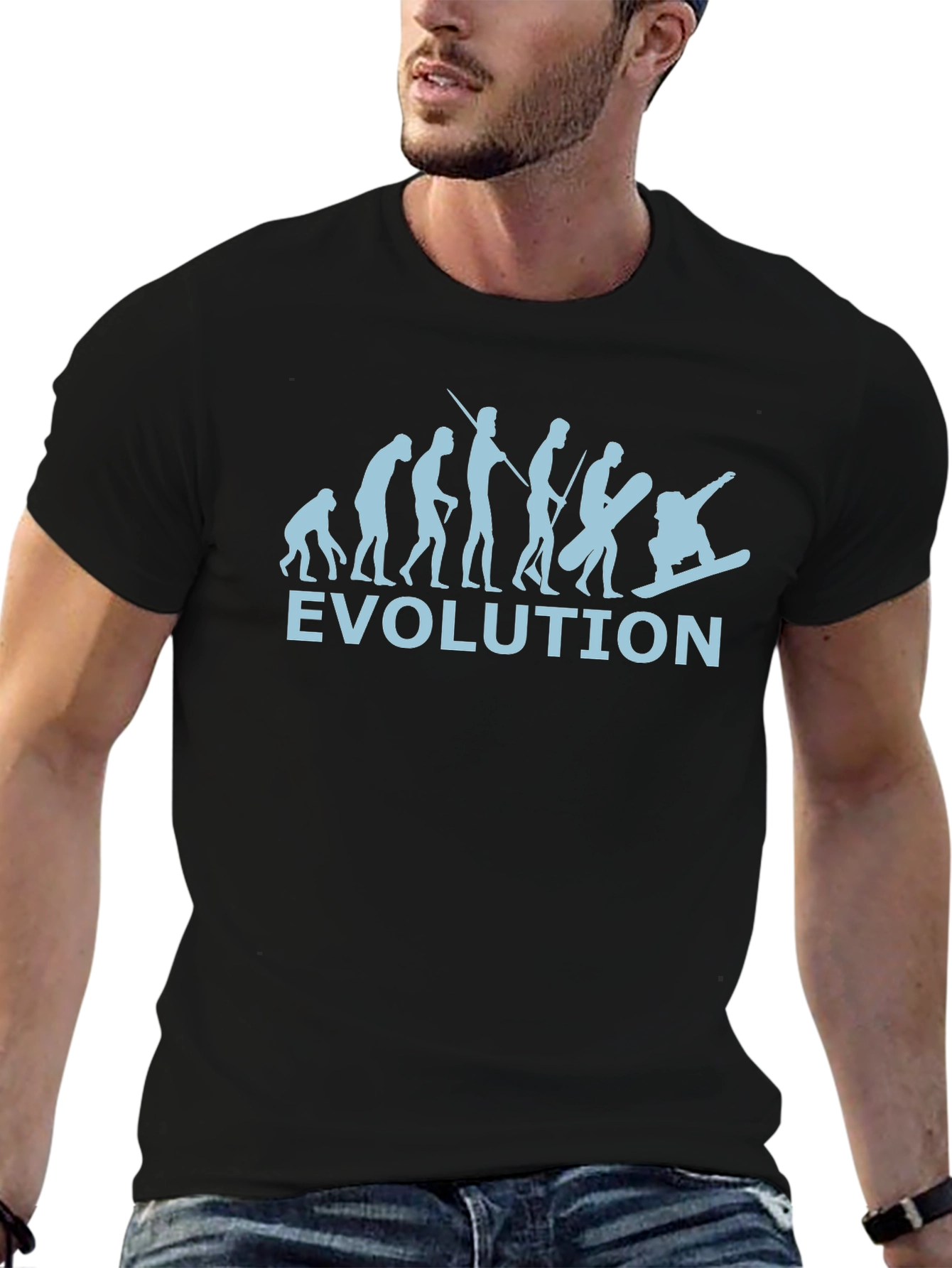 Evolution of Snowboarding T-Shirt
