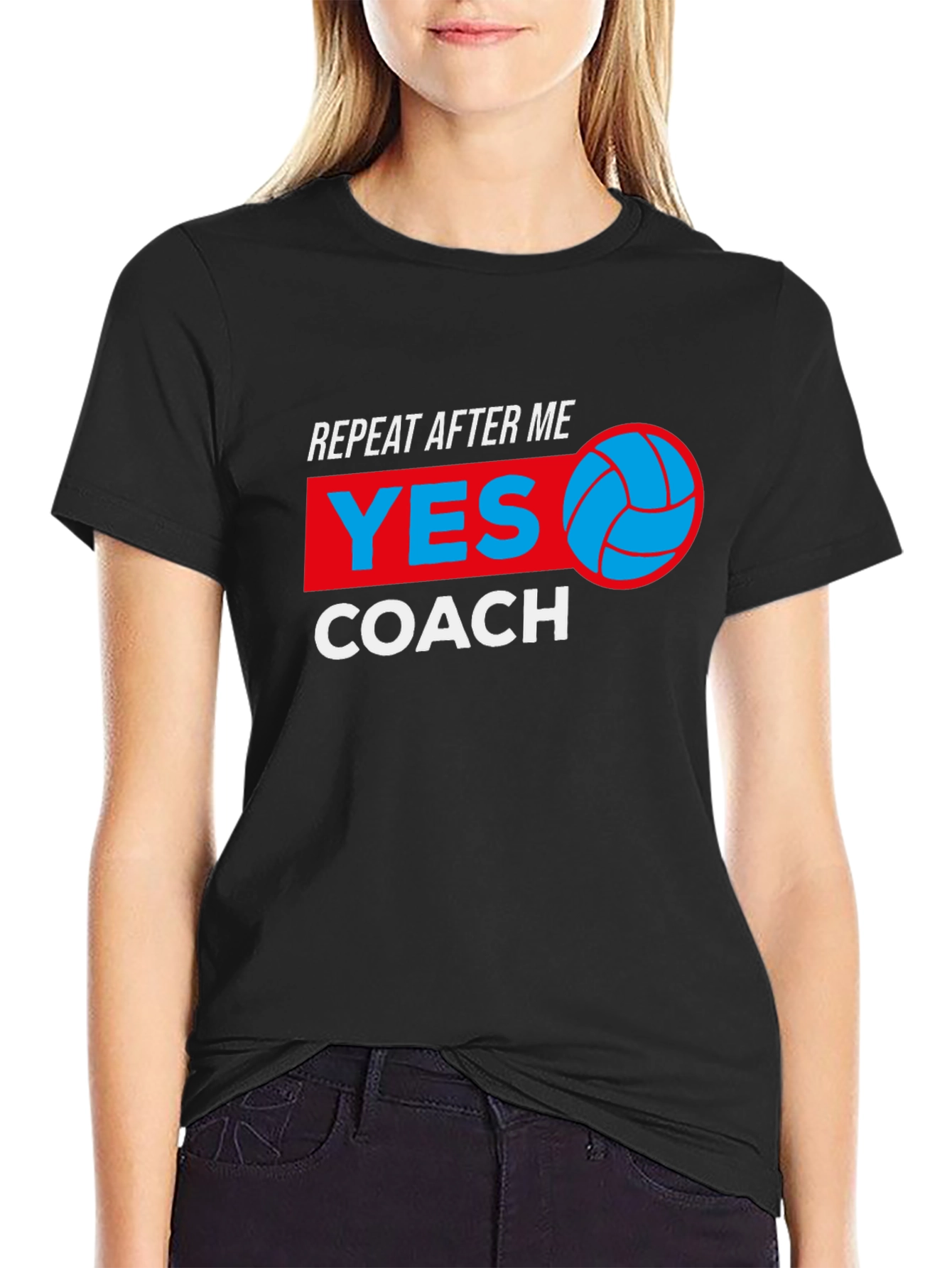 Volleyball Coach Graphic Tee