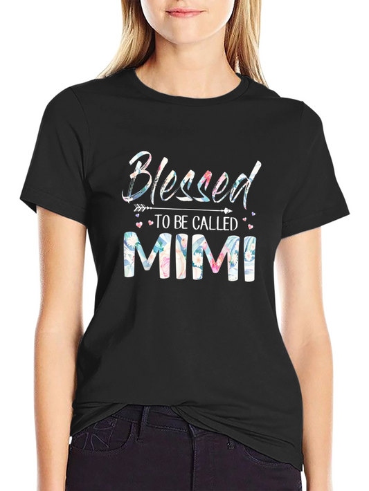 Blessed To Be Called Mimi Graphic Tee
