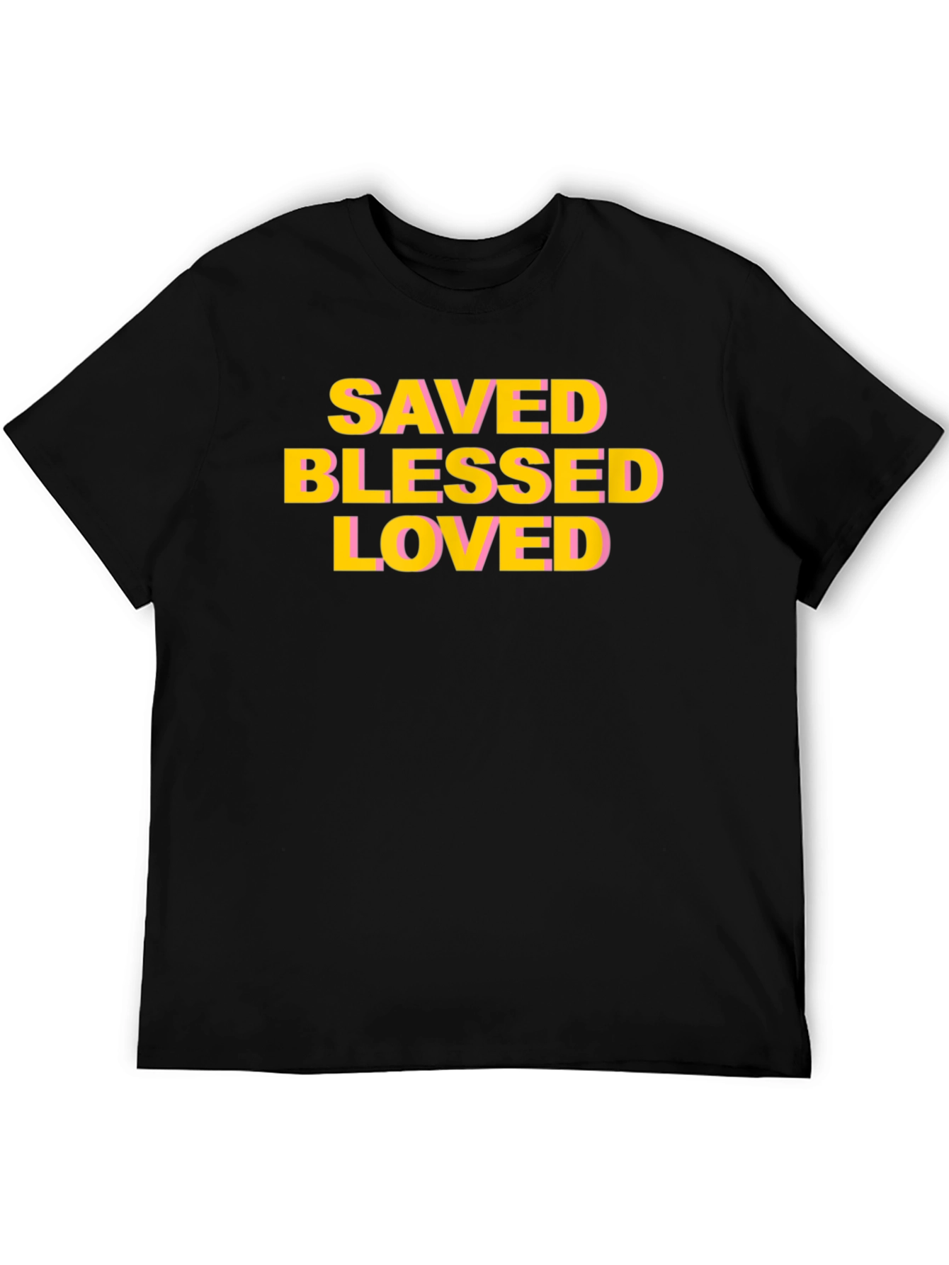 Saved Blessed Loved Graphic T-Shirt