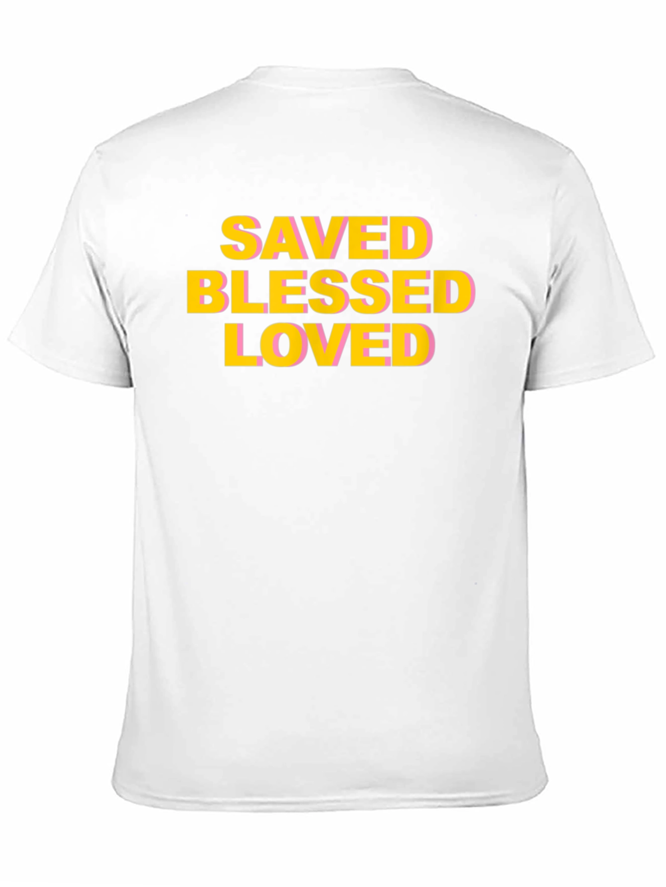 Saved Blessed Loved Graphic T-Shirt