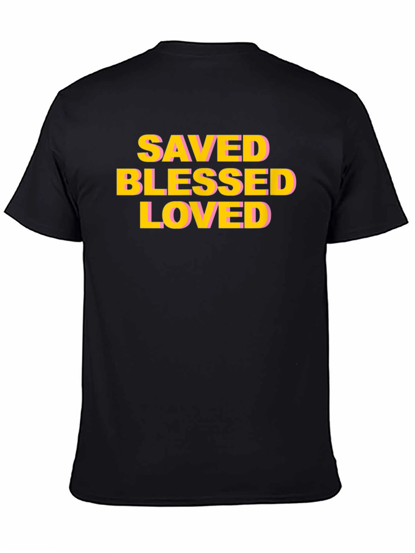 Saved Blessed Loved Graphic T-Shirt