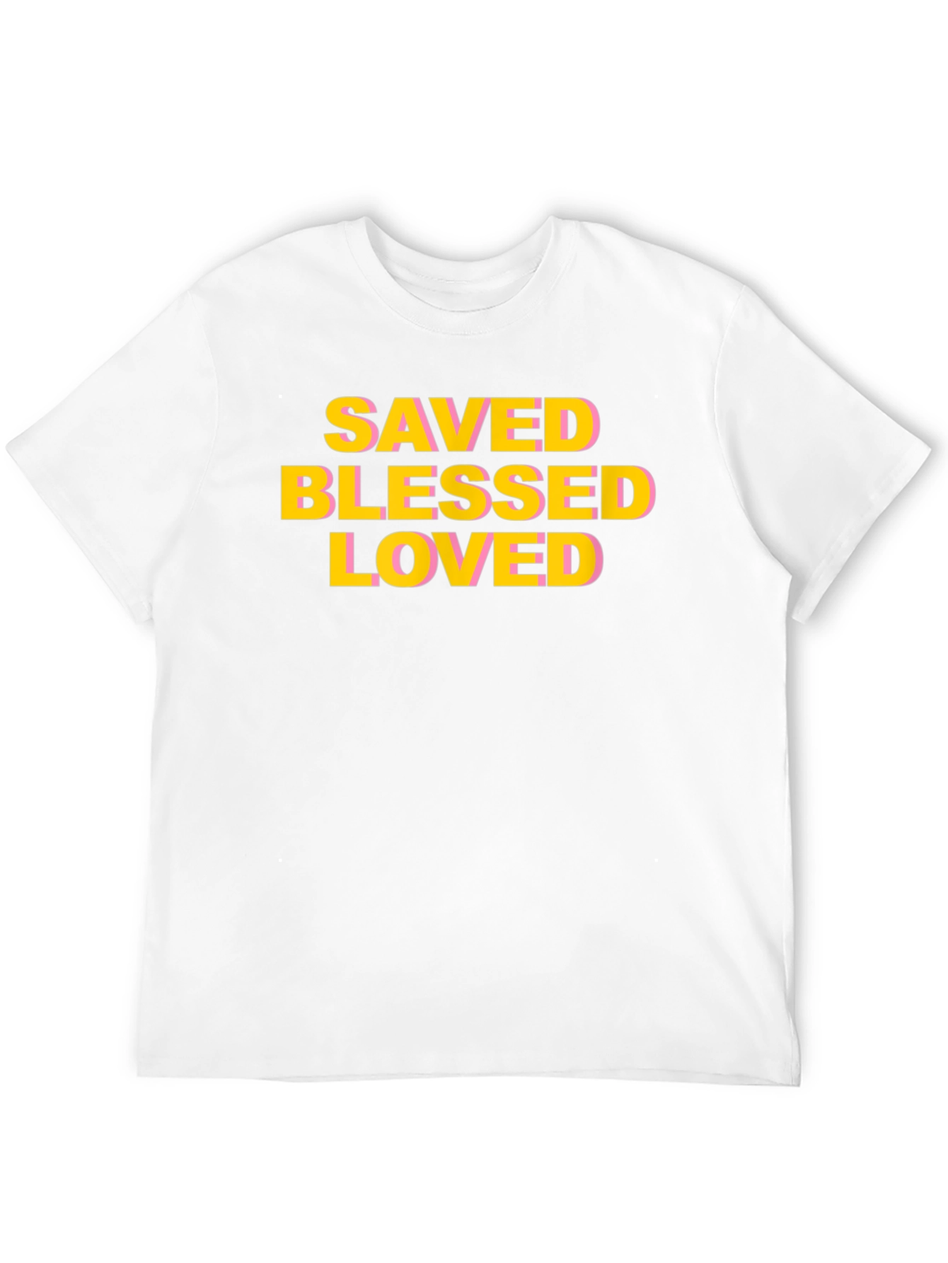 Saved Blessed Loved Graphic T-Shirt