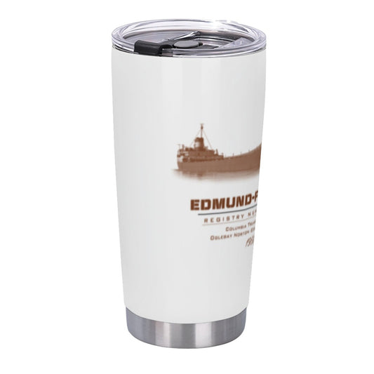 Outdoor-Ready Insulated Tumbler - Stainless Steel Graphic Design Reusable Cup
