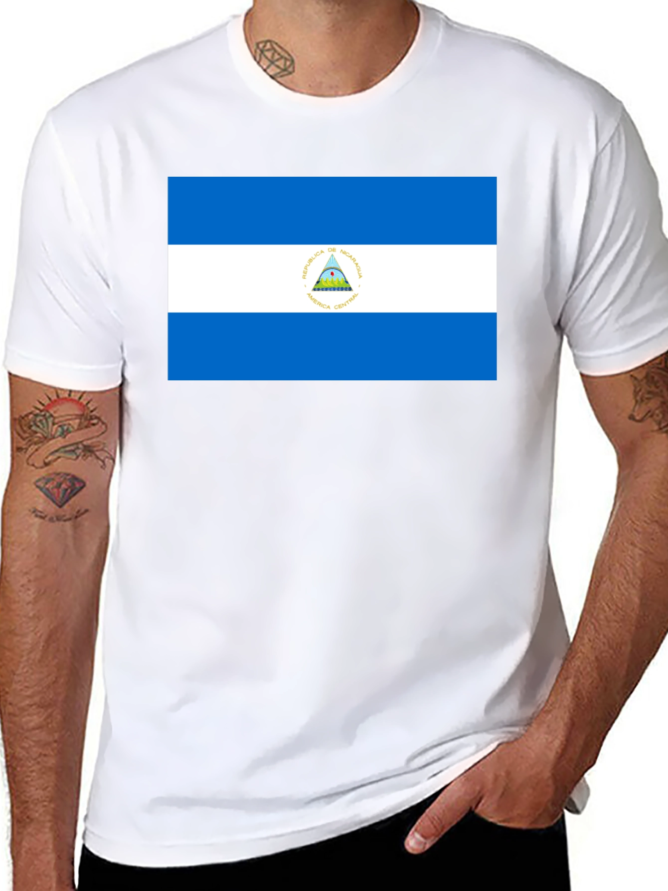 Nicaragua Flag T-Shirt