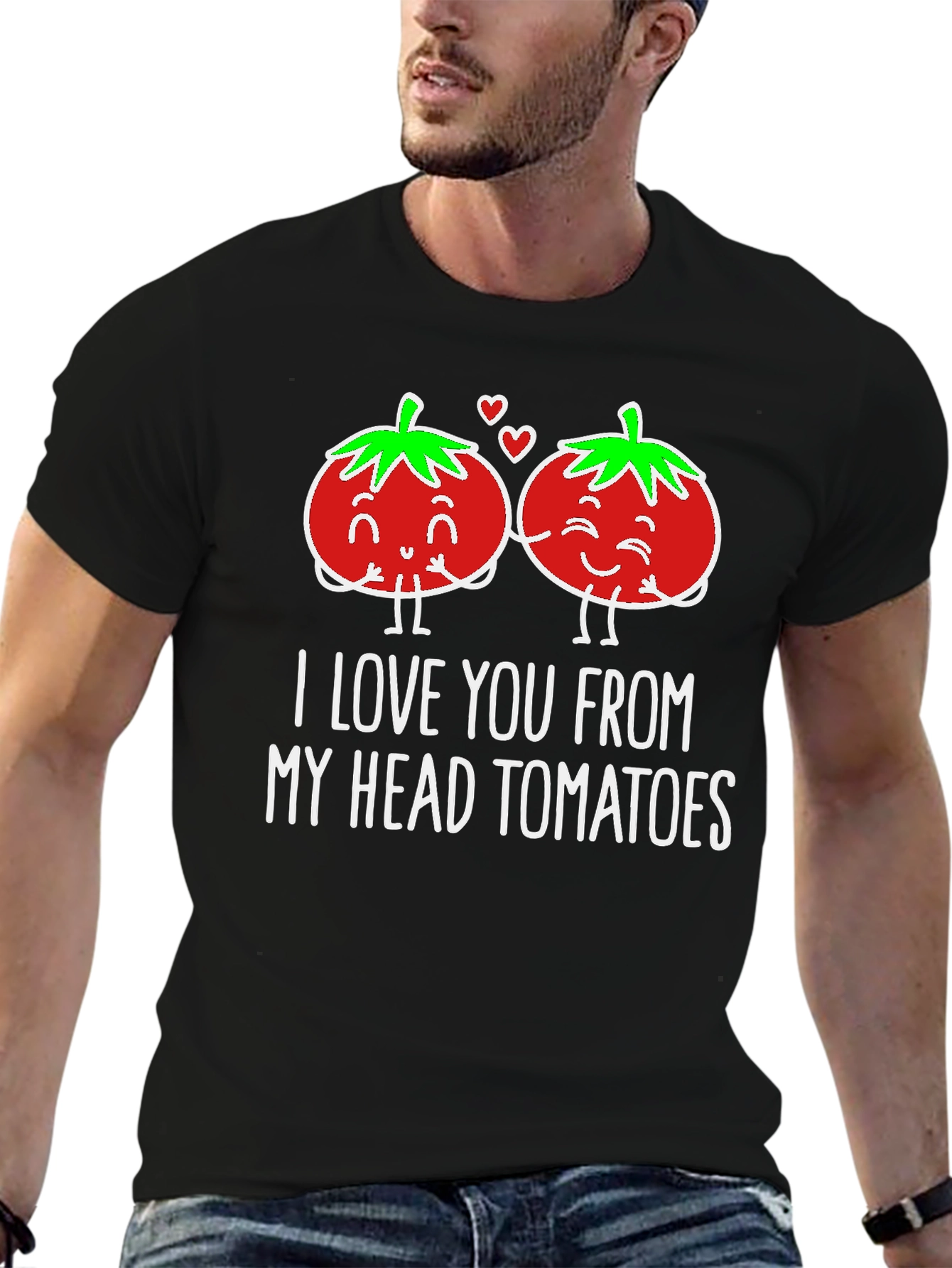 I Love You From My Head Tomatoes Graphic Tee