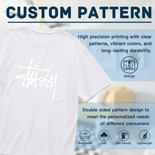 Urban Graffiti Script Logo T-Shirt - 100% Cotton Streetwear Essential