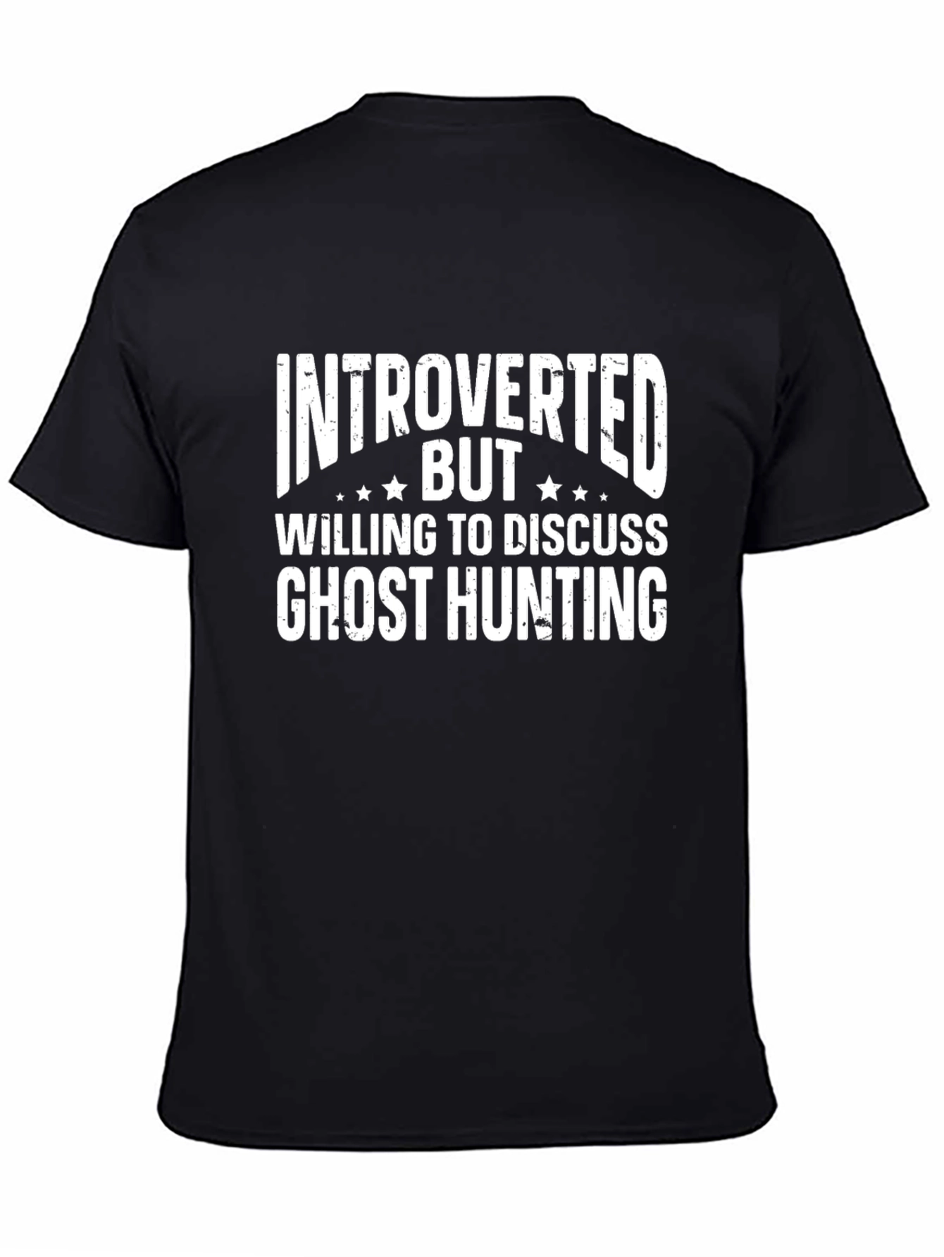 Introverted Ghost Hunting Graphic Tee