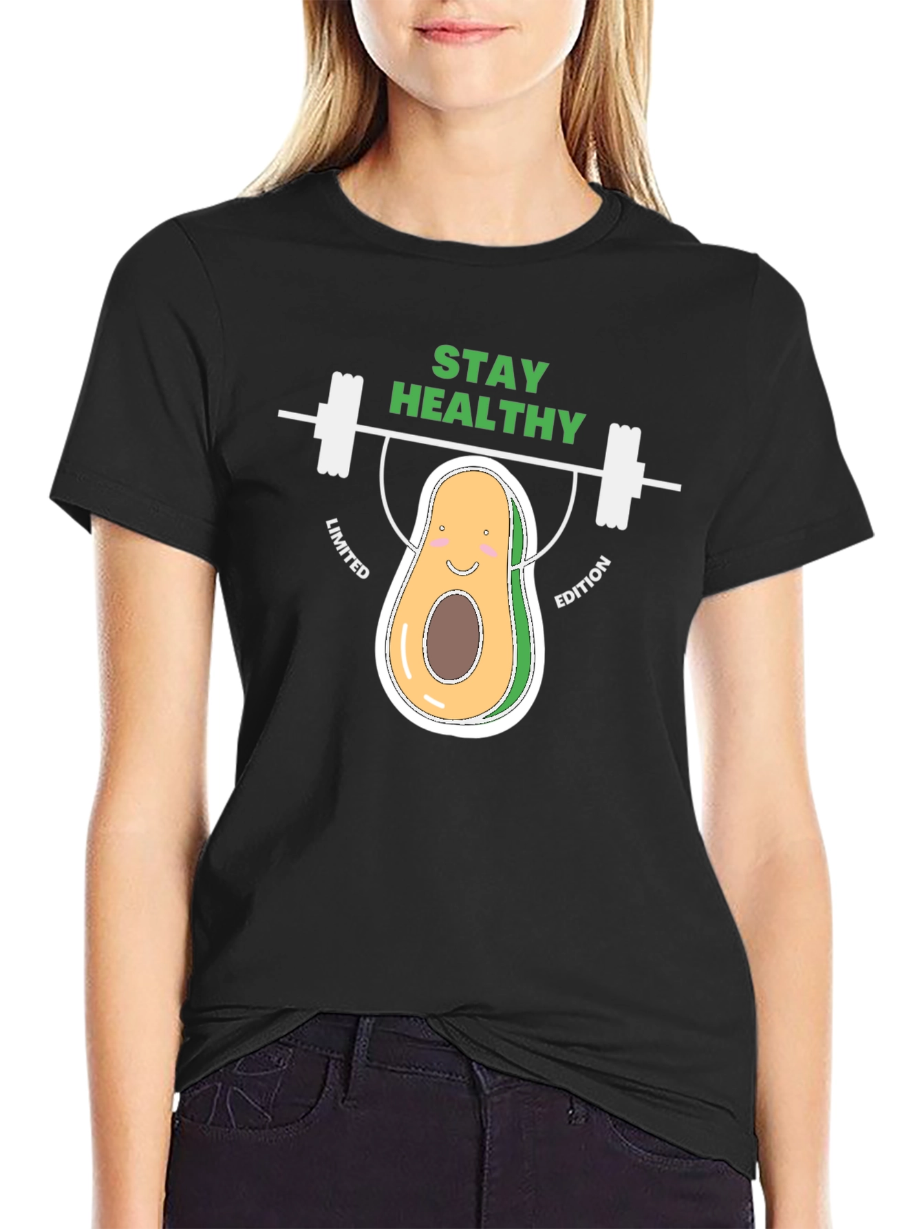 Stay Healthy Avocado Gym T-Shirt