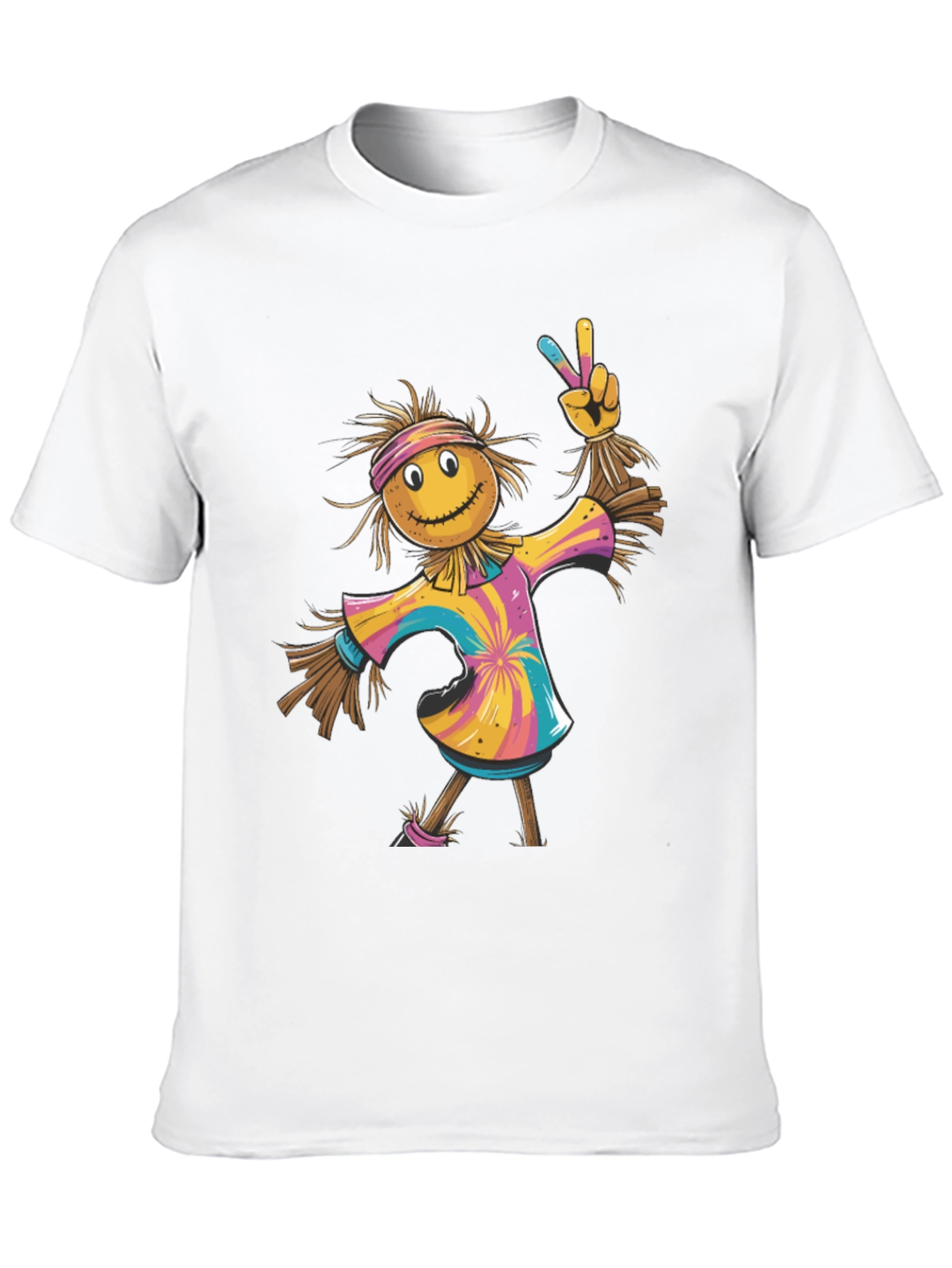 Scarecrow Tie-Dye T-Shirt